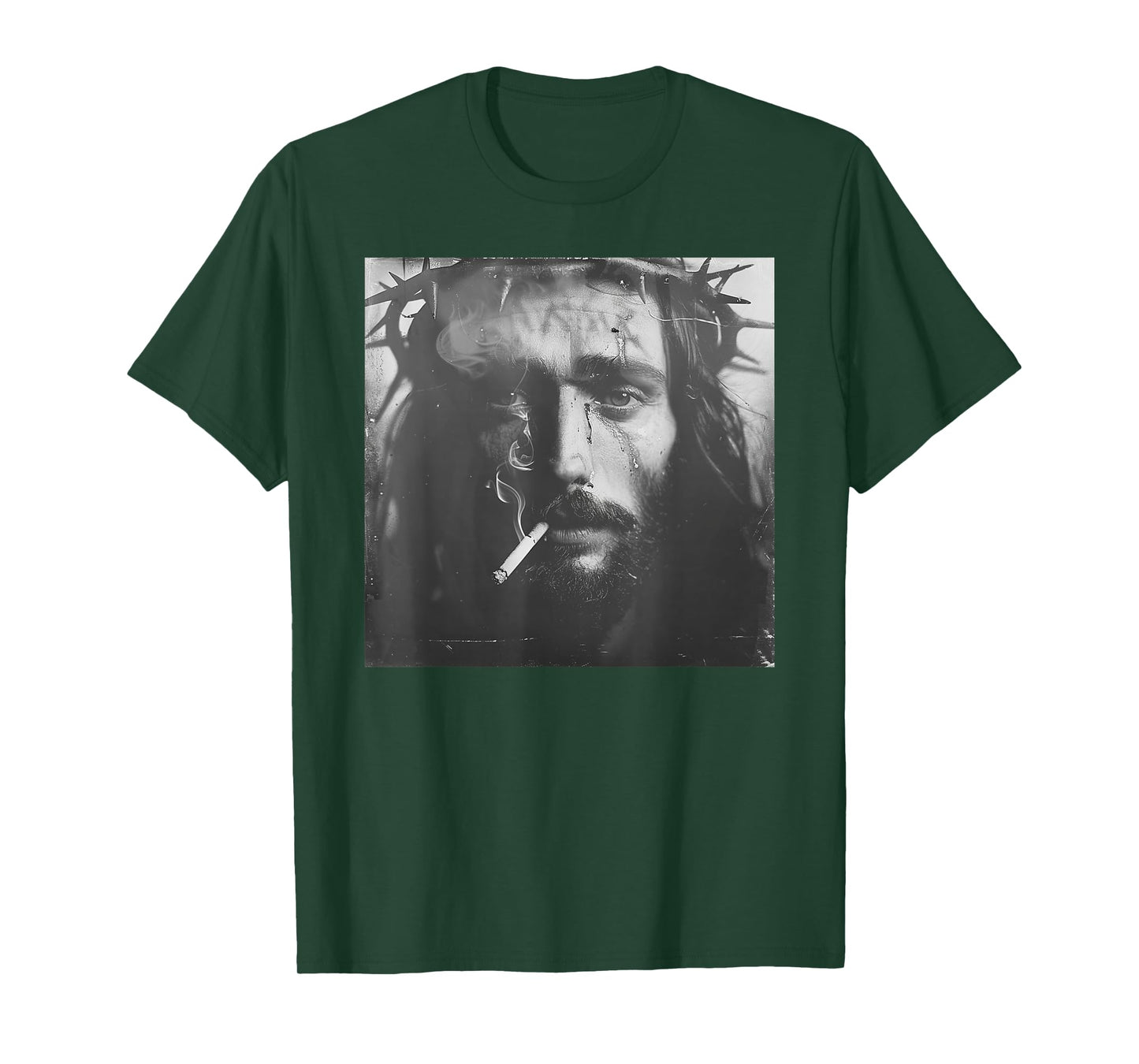 Cooler Jesus Christ Smokes, Resistance, Rebellious Jesus T-Shirt