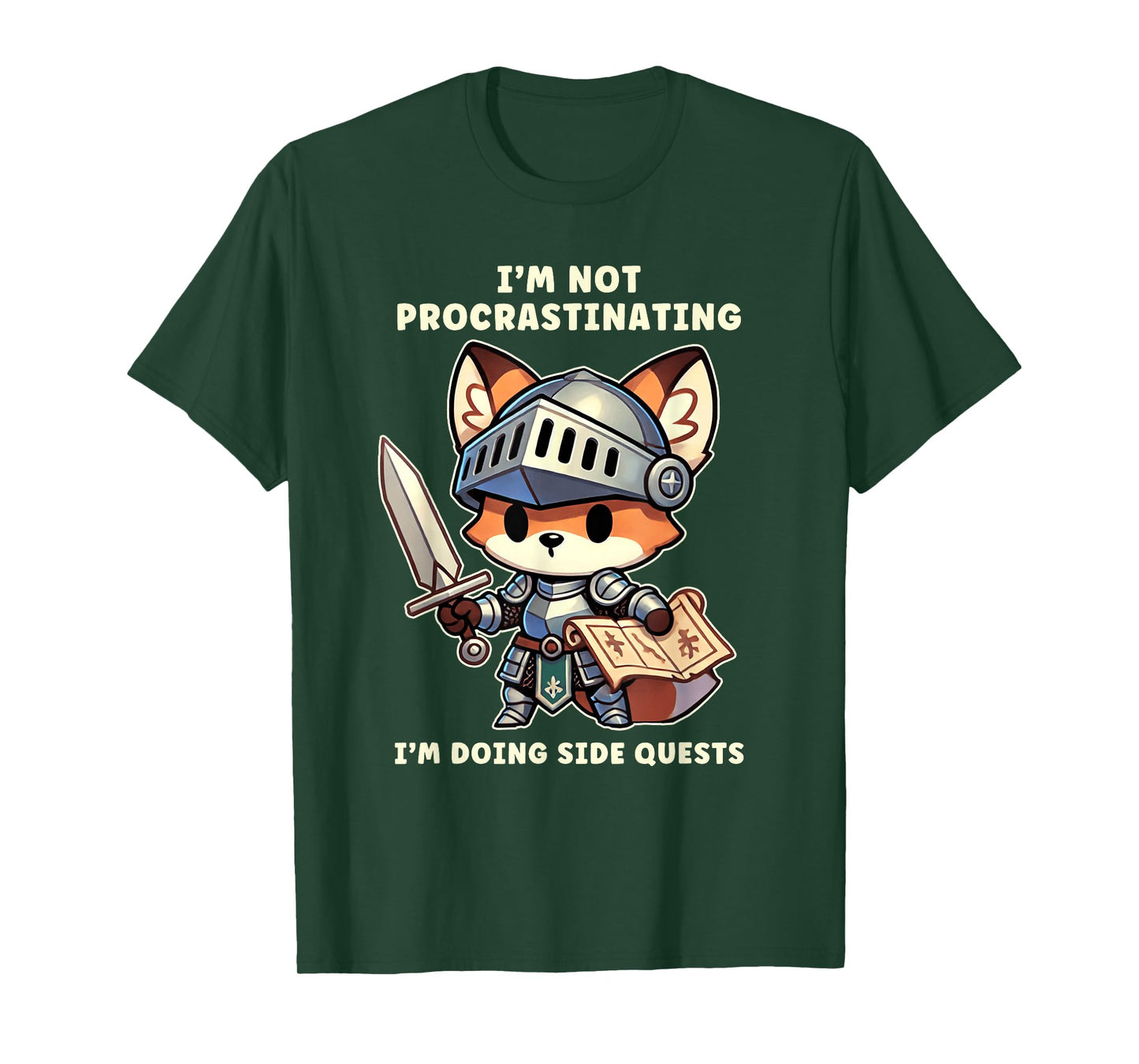 I'm Not Procrastinating I'm Doing Side Quests Gamer T-Shirt