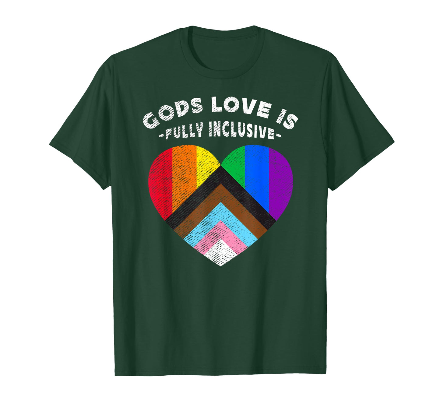 God's Love is Fully Inclusive Christian Gay Lesbian LGBT T-Shirt