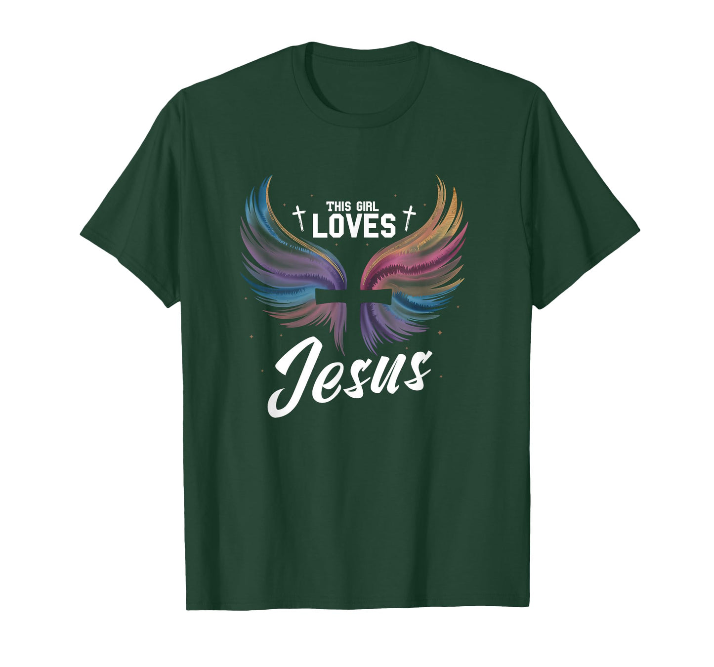This Girl Loves Jesus Christian Girl Jesus T-Shirt