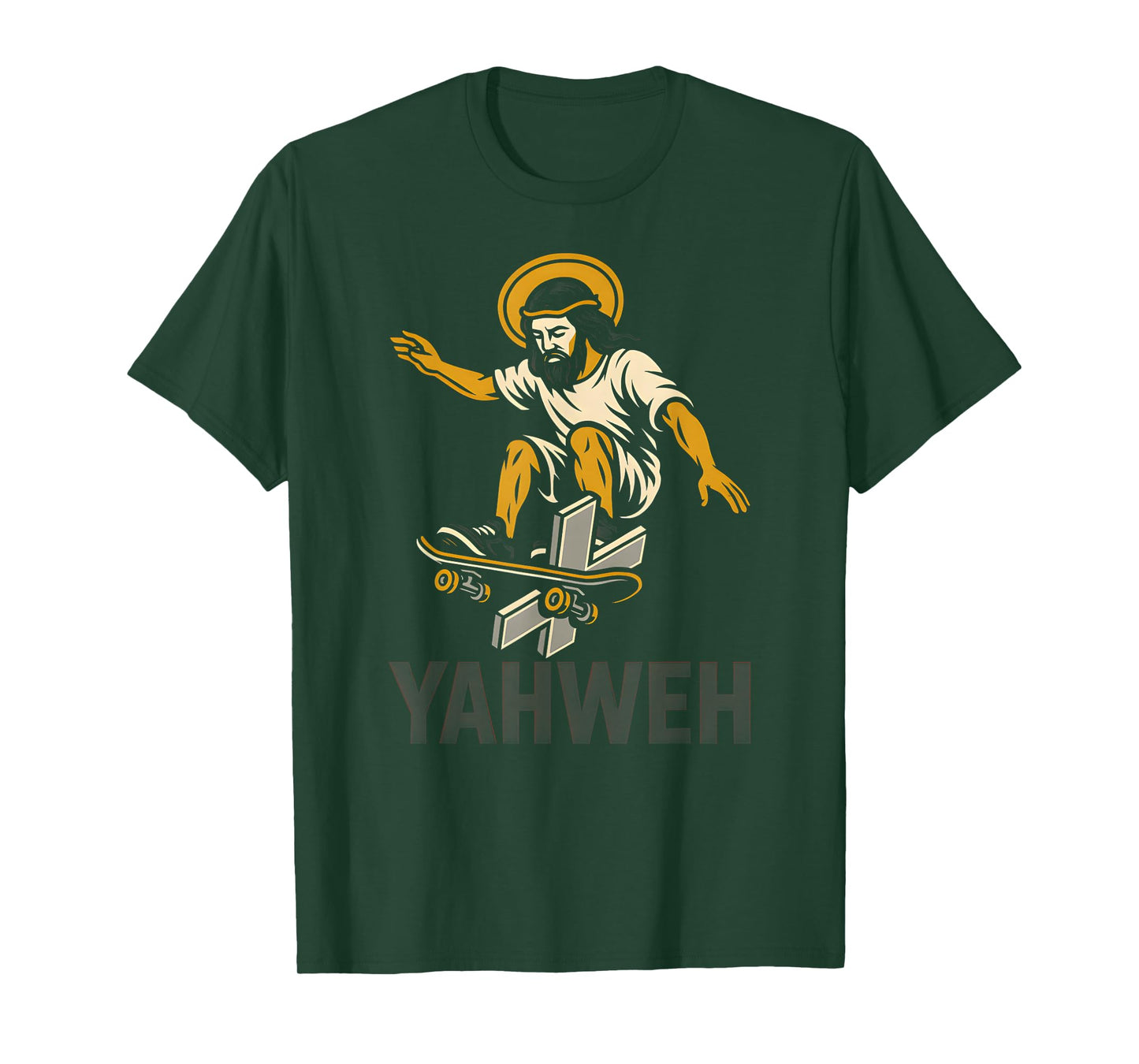 Christian Pop Culture Yahweh Cool Mens Christian Faith T-Shirt