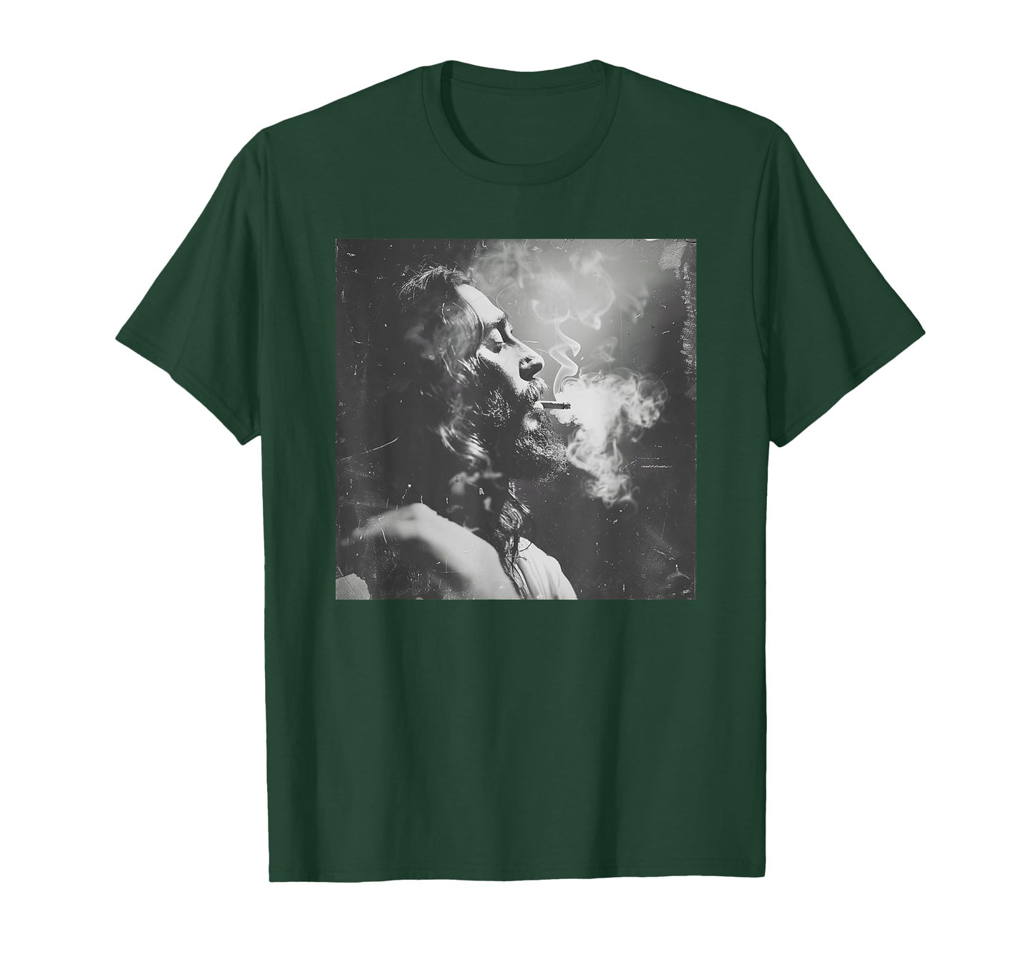 Cooler Jesus Christ Smokes, Resistance, Rebellious Jesus T-Shirt