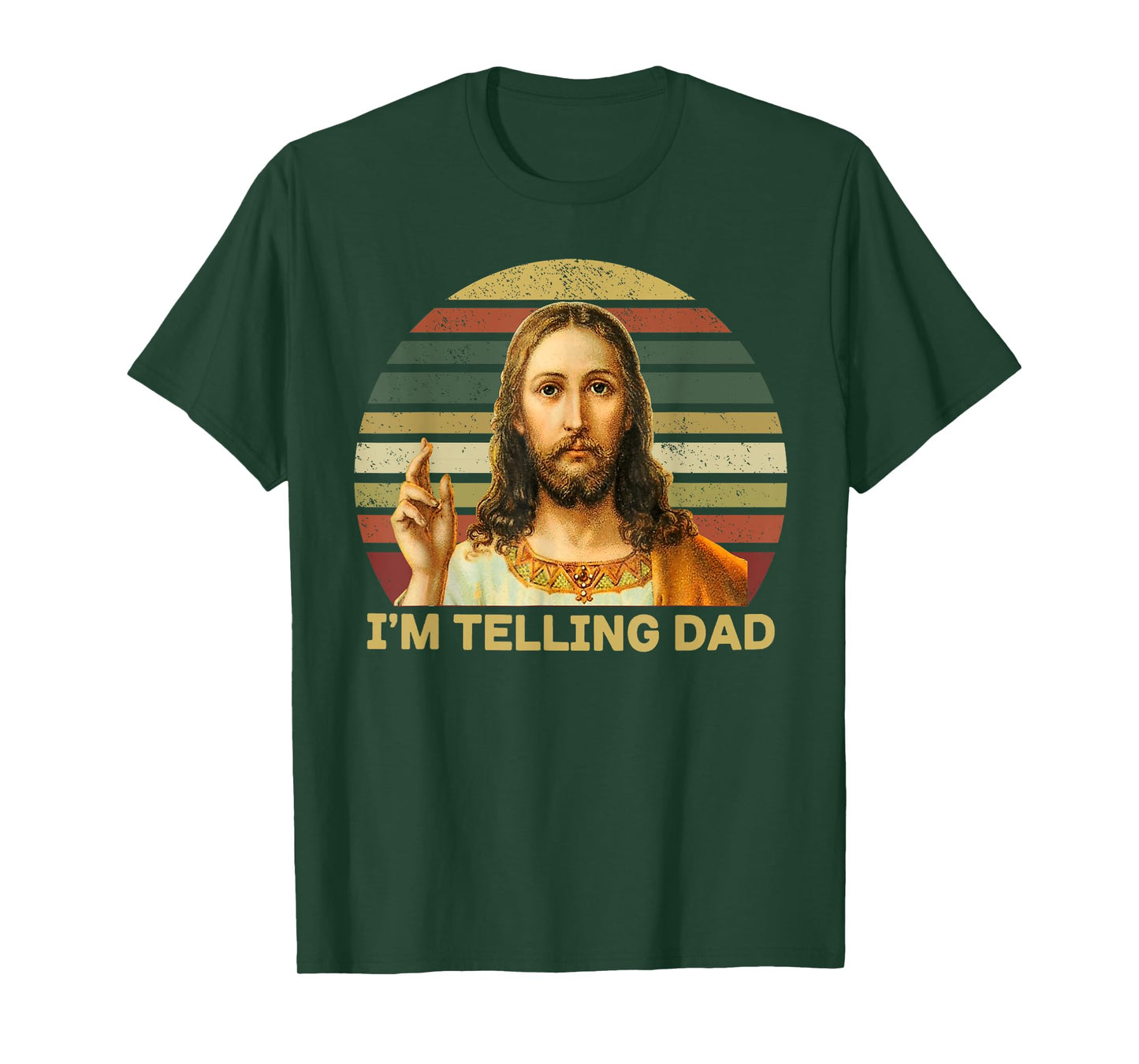 I'm Telling Dad Jesus T-Shirt