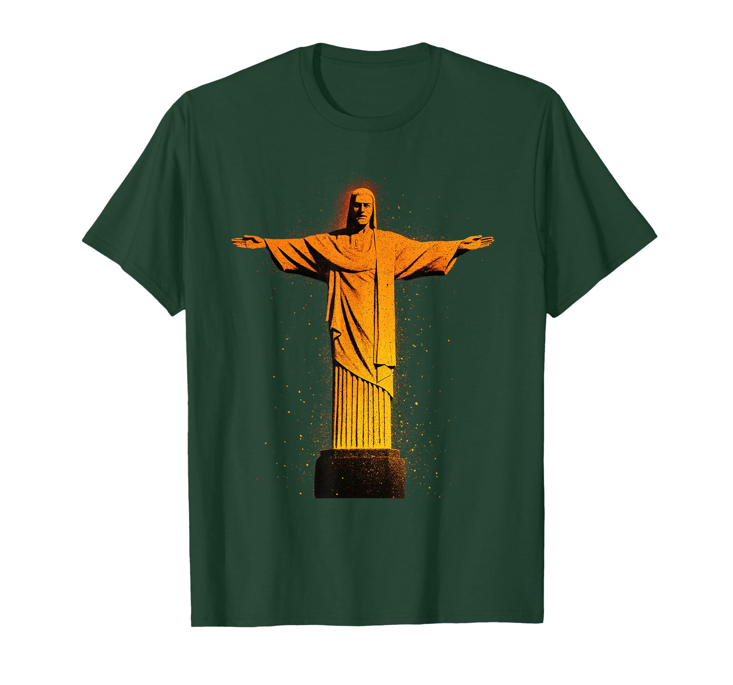 Christ The Redeemer Graffiti Artwork T-Shirt