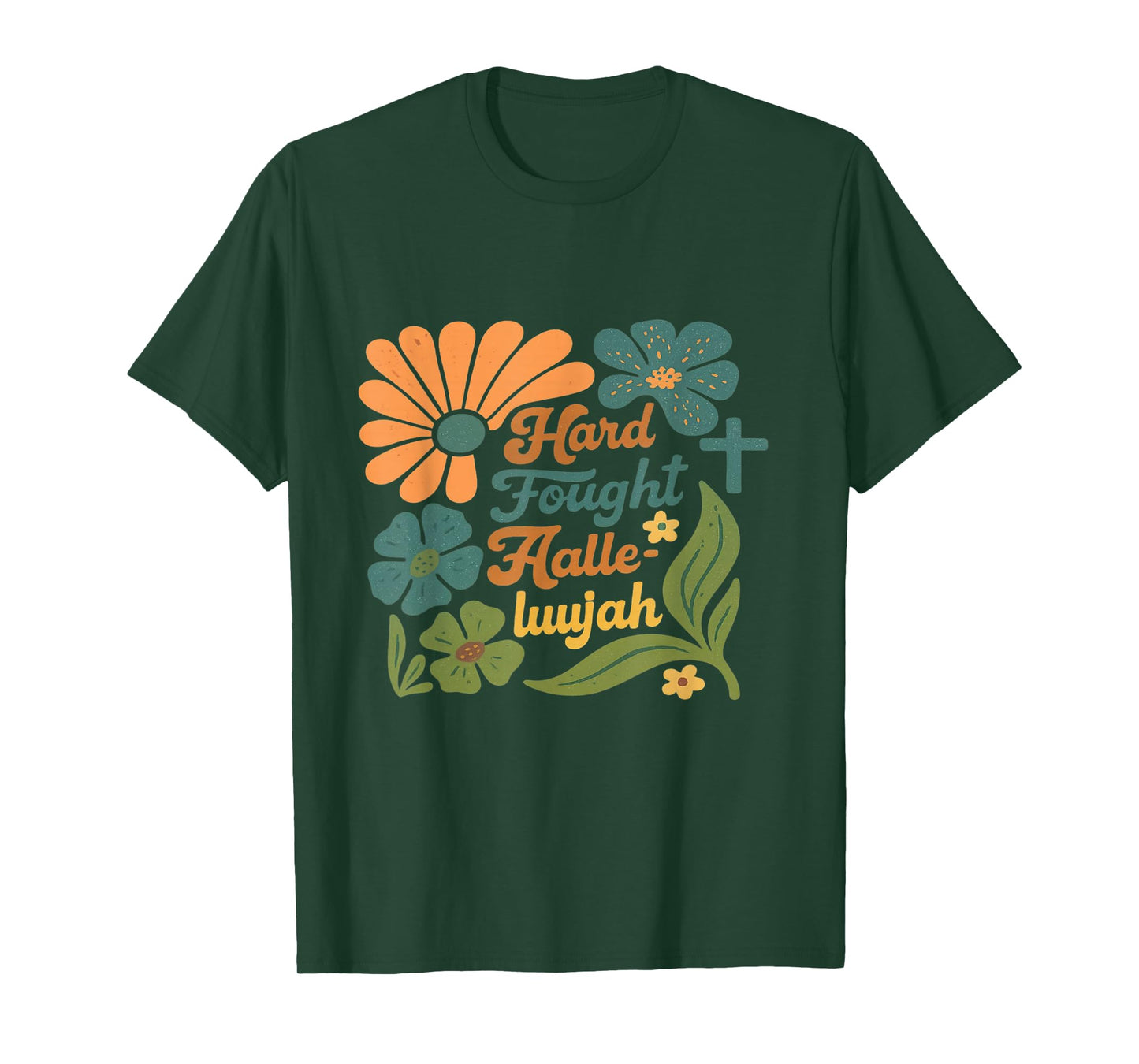 Hard Fought Hallelujah Praise. Jesus Lake T-Shirt