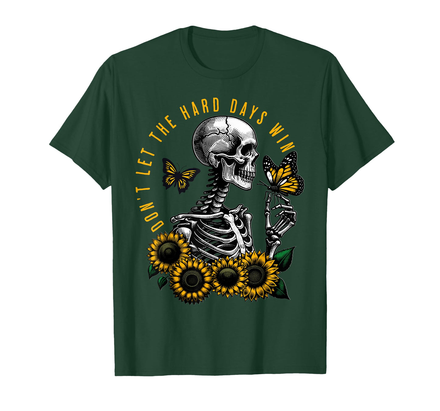 Dont Let The Hard Days Win Vintage T-Shirt
