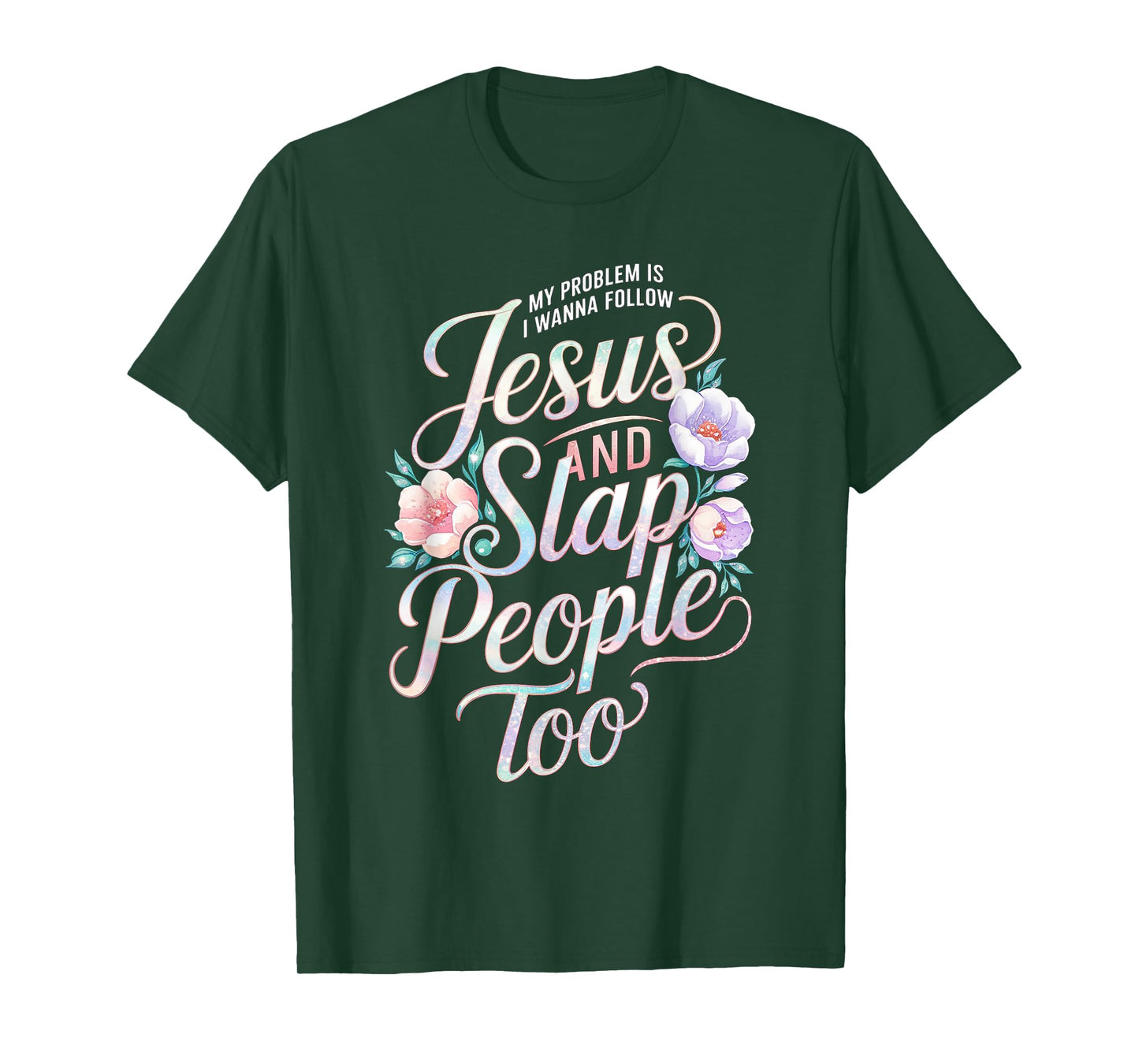Funny Jesus Christ Religious Christian Believer Christianity T-Shirt