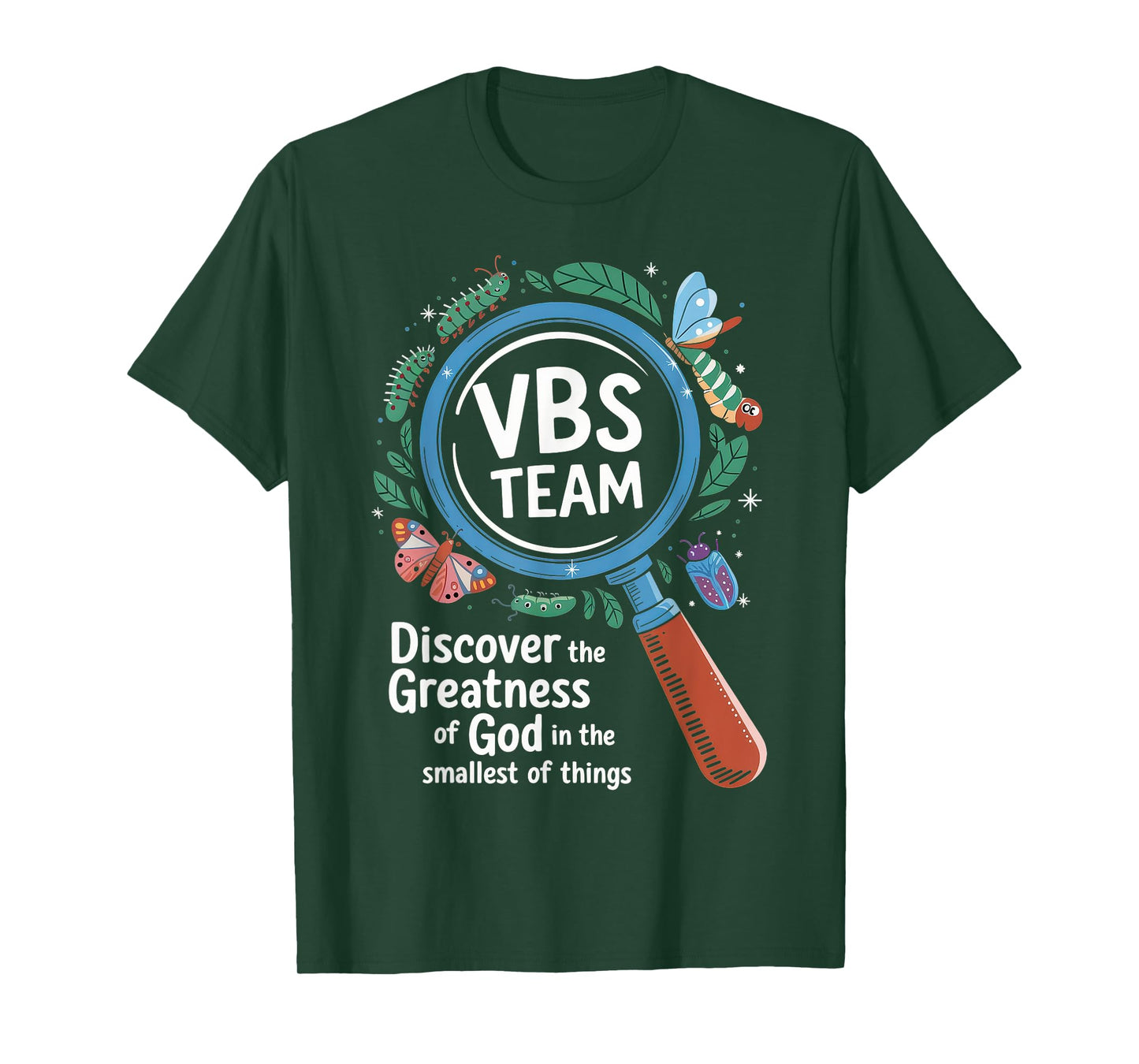 VBS Team 2025 Magnified Smallest Insects Adventure VBS T-Shirt