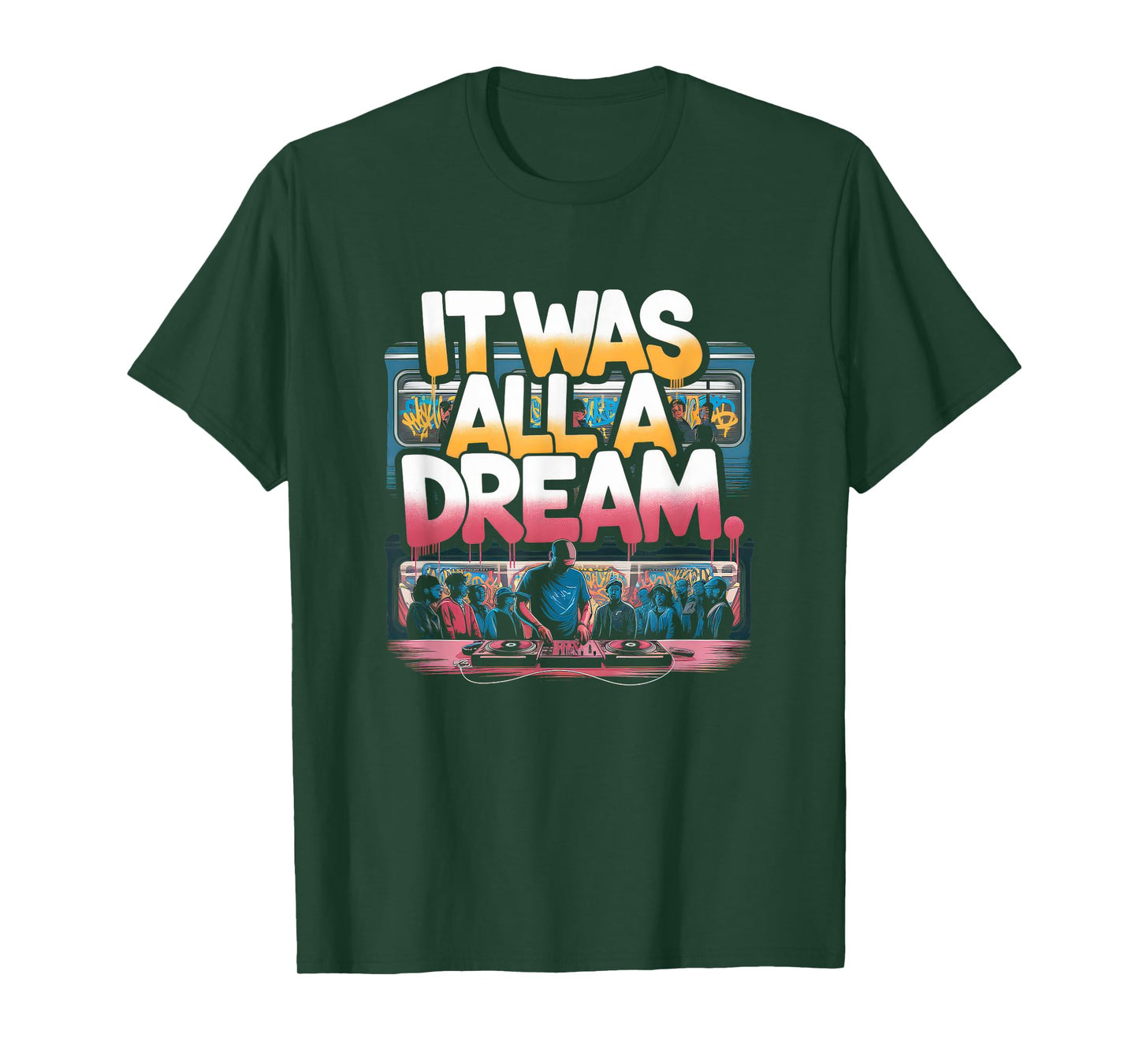 It Was A Dream Tshirt Men Women Rap 1990s Music Hip Hop T-Shirt