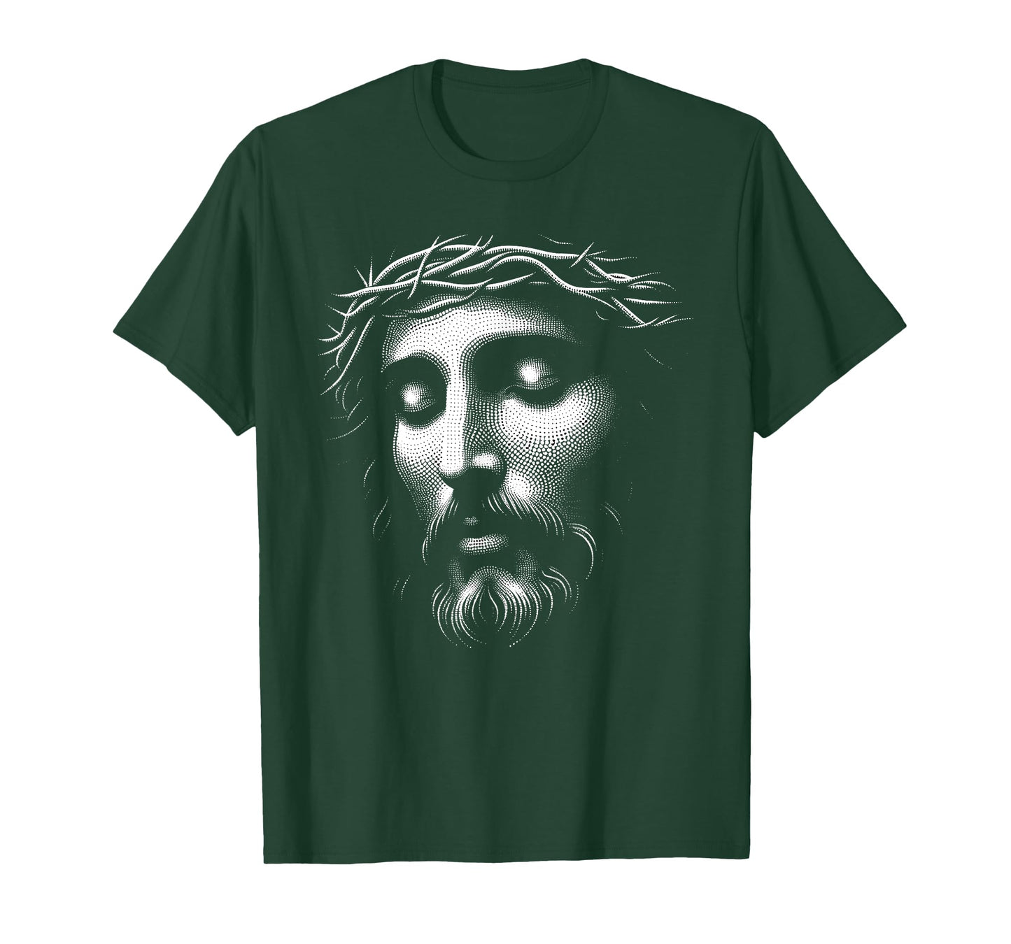 Jesus Face Image Christian Religion Christianity T-Shirt