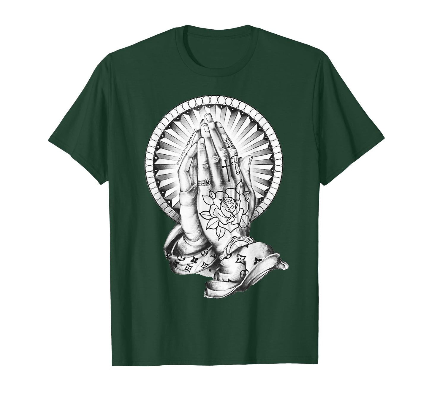 Tattoo Praying Hands x Praying Hands Tattoo Flash T-Shirt