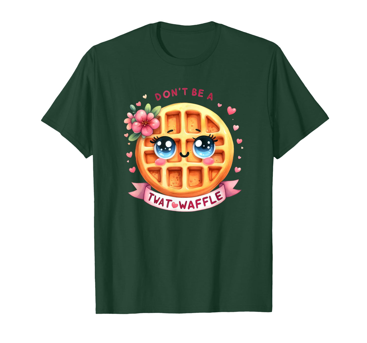 Waffle Lovers by T&T Don't Be A Twatwaffle Humor Food Apparel T-Shirt