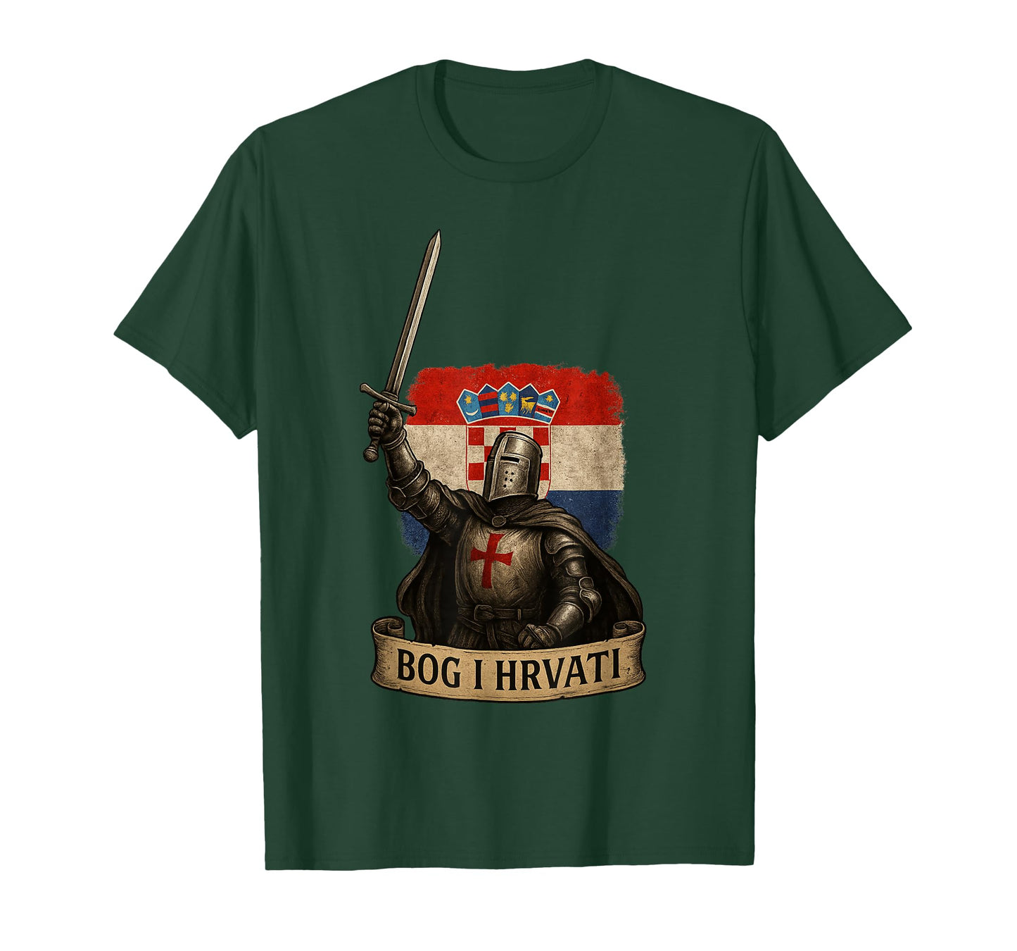 God and Croats - Croatia | Hrvatska T-Shirt