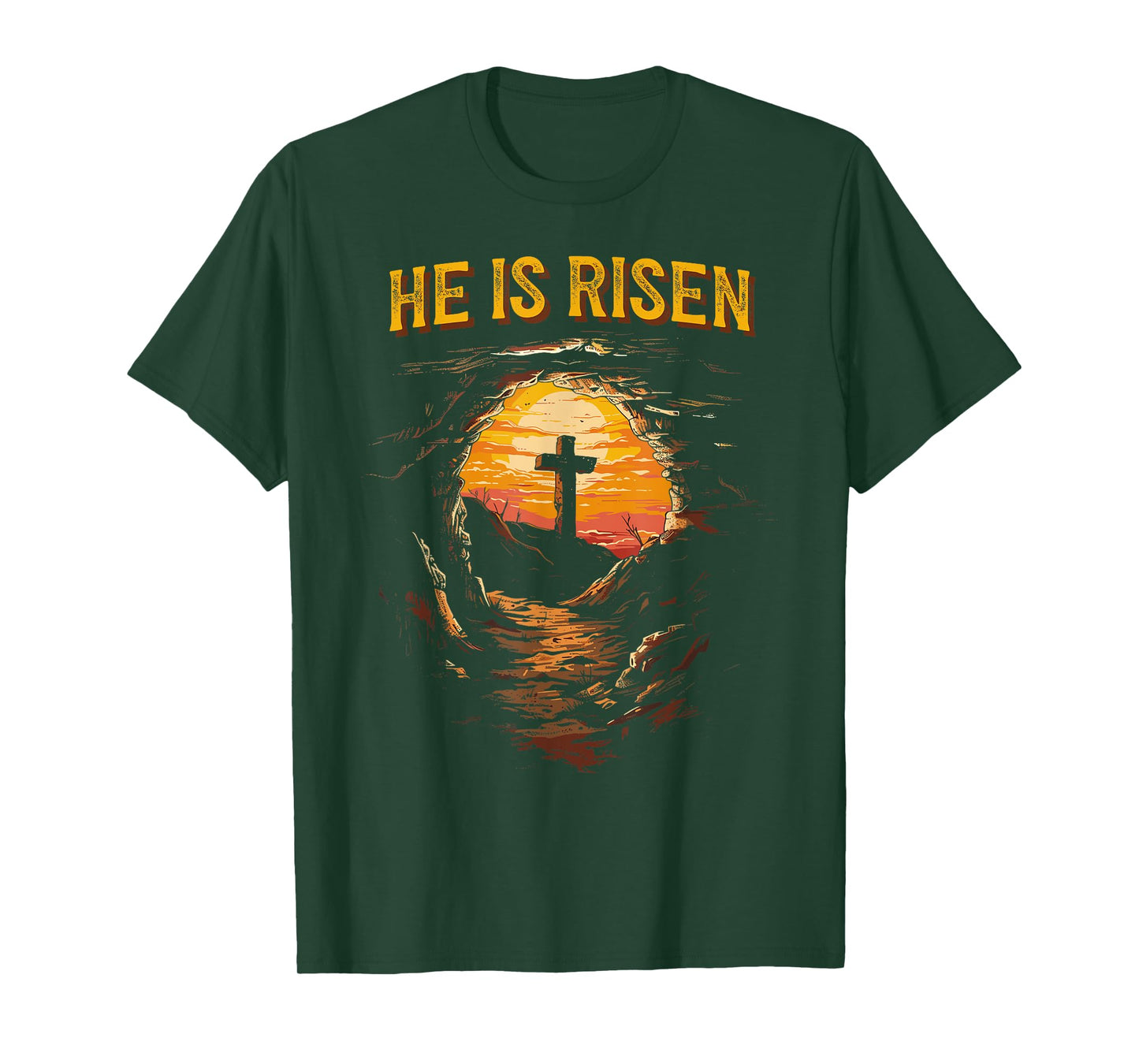He Is Risen From The Tomb Jesus Easter Resurrection Sunday T-Shirt