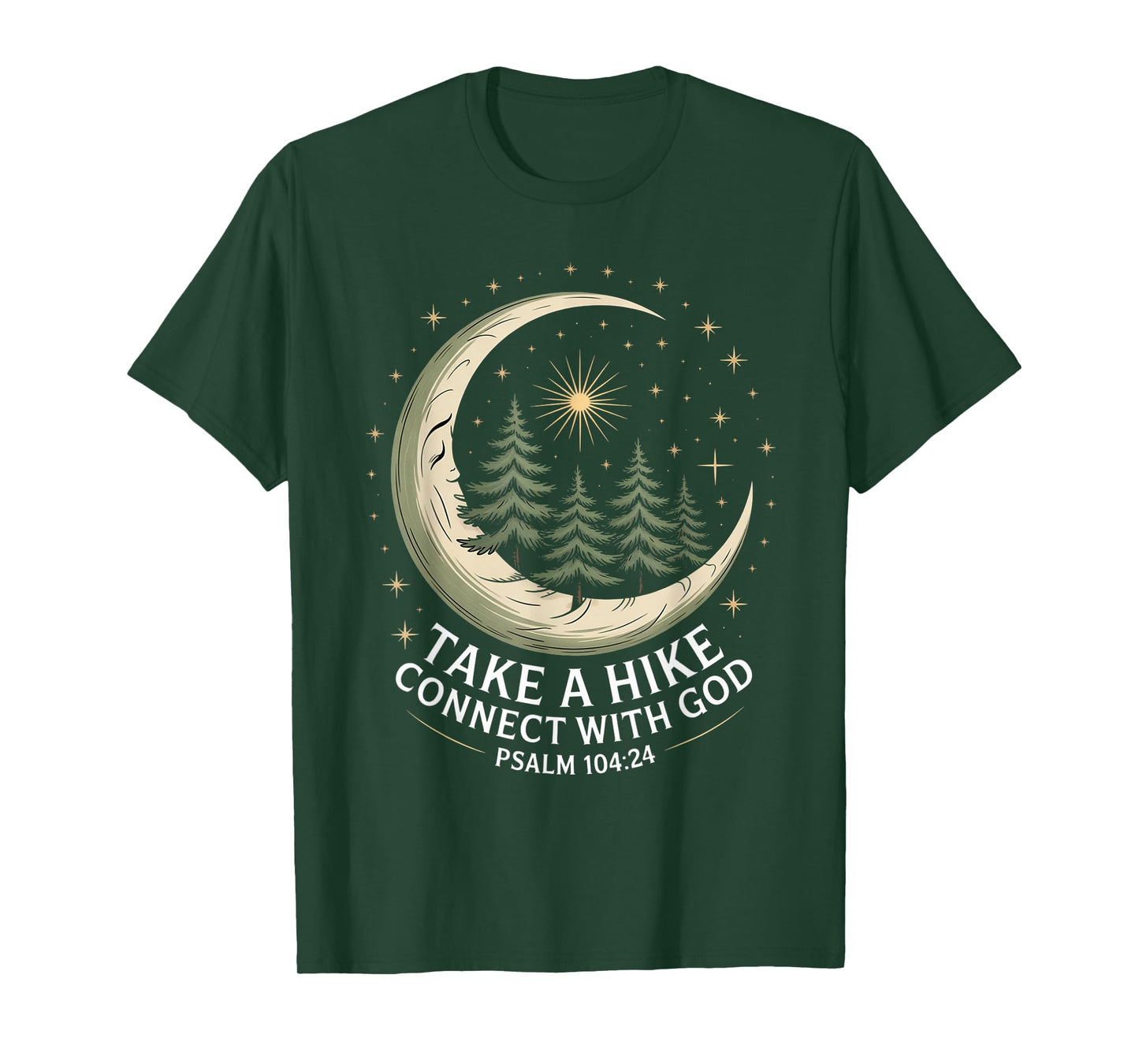 Take A Hike Connect With God T-Shirt