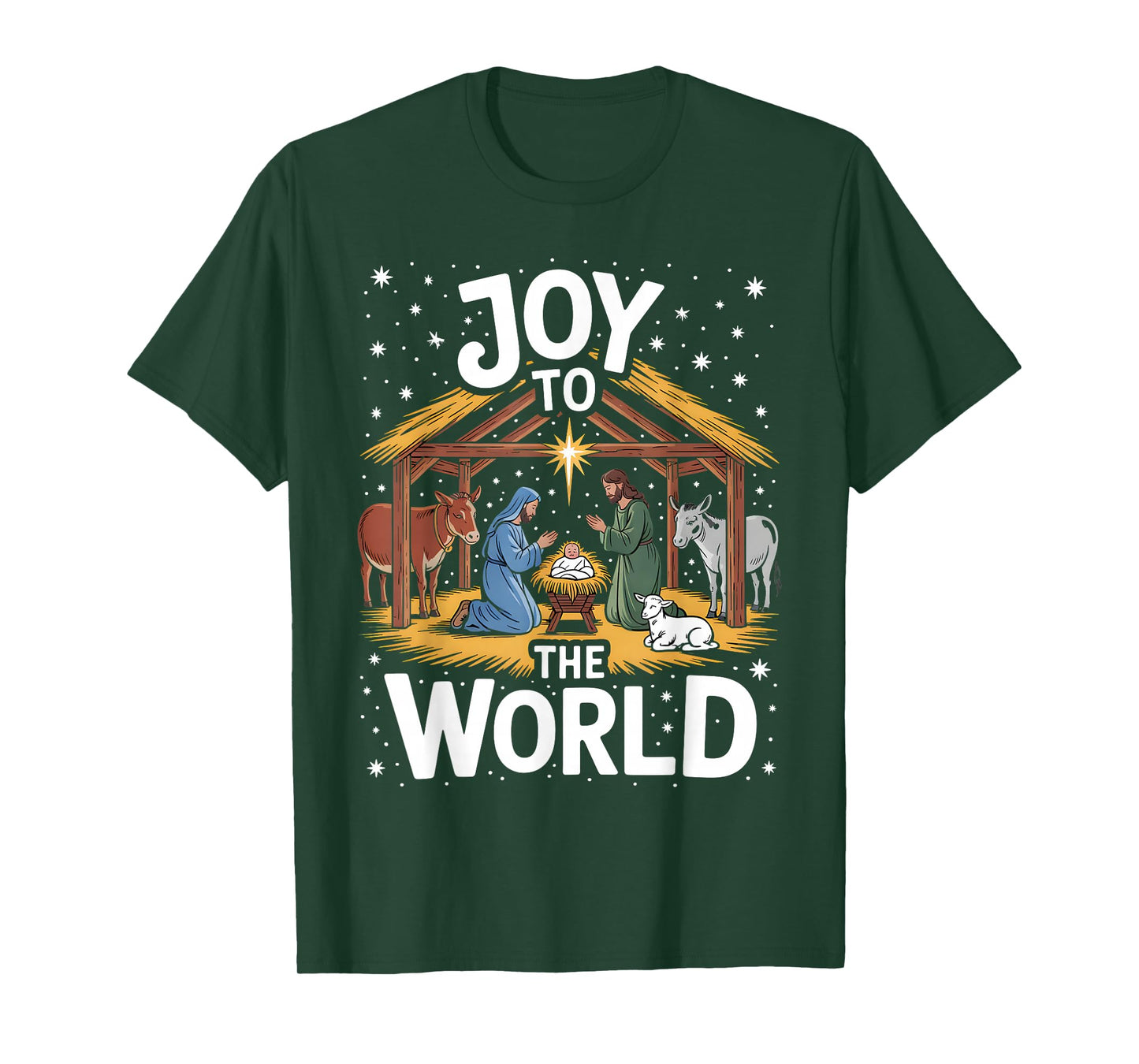 Christian Christmas Quotes Jesus Christ Bible Nativity T-Shirt
