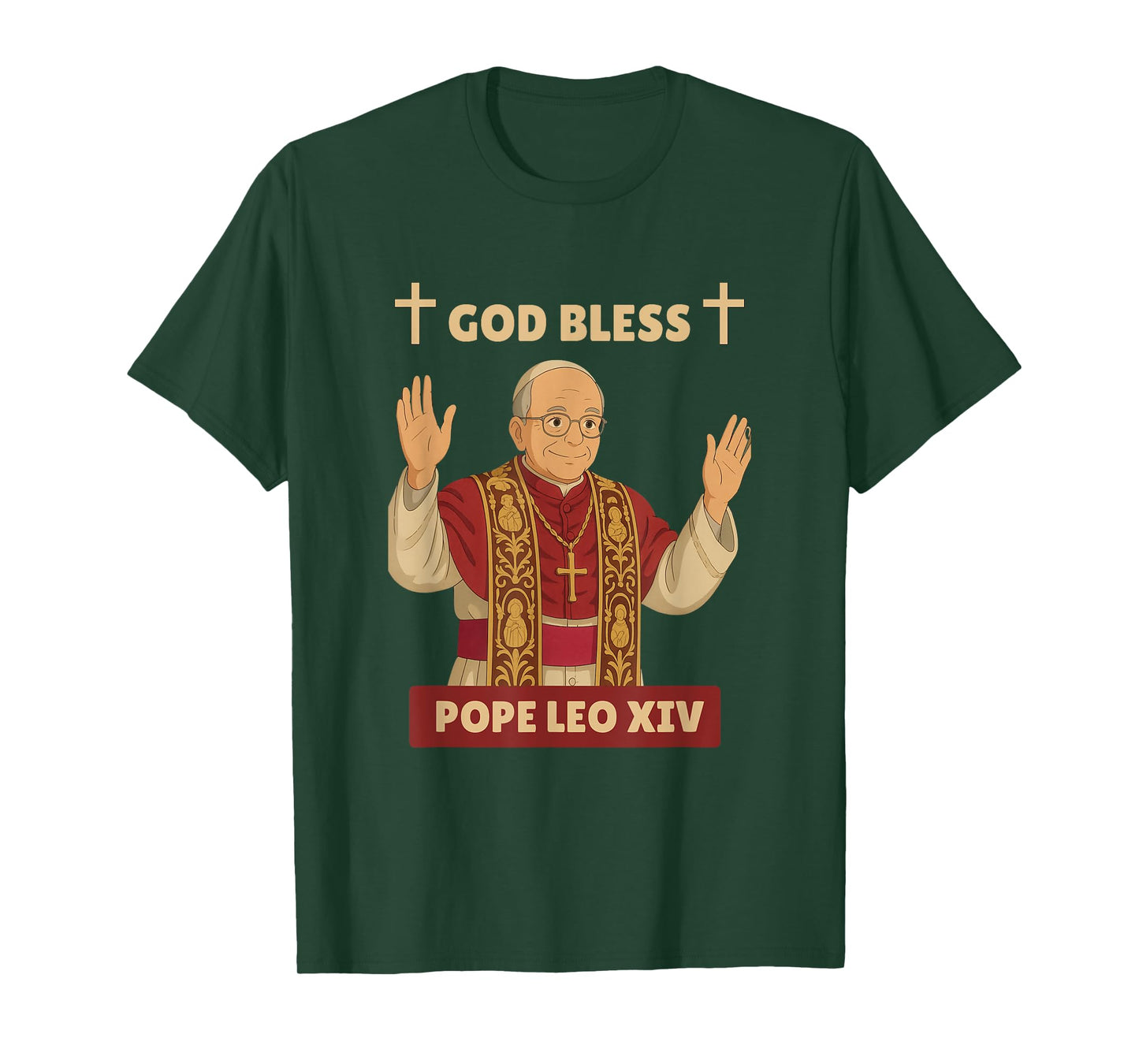 God Bless Pope Leo XIV T-Shirt