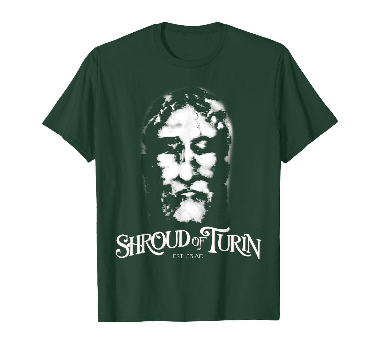 Shroud Of Turin Face of Jesus Christ Catholic T-Shirt