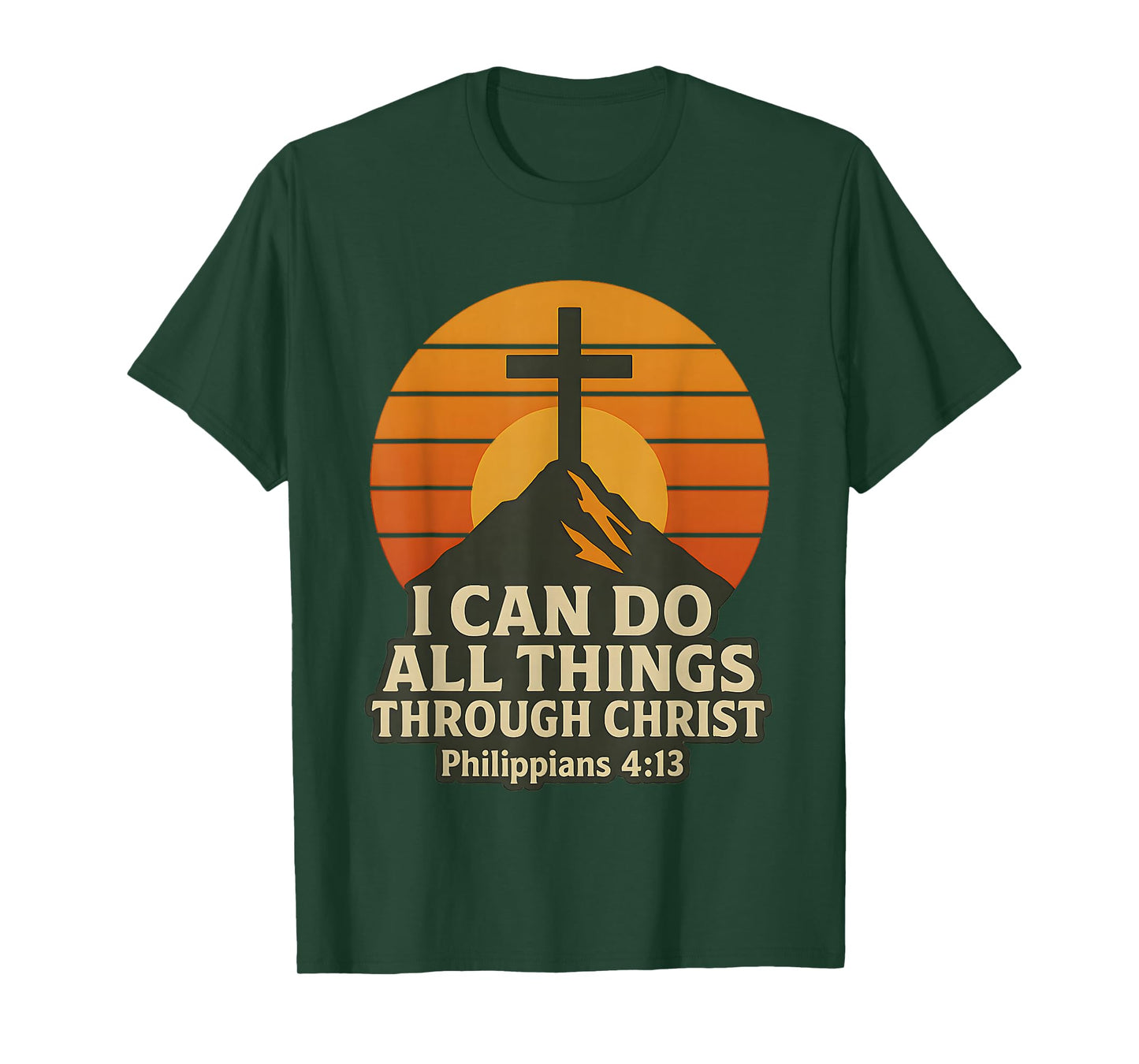 I Can Do All Things Through Christ Jesus Christian T-Shirt
