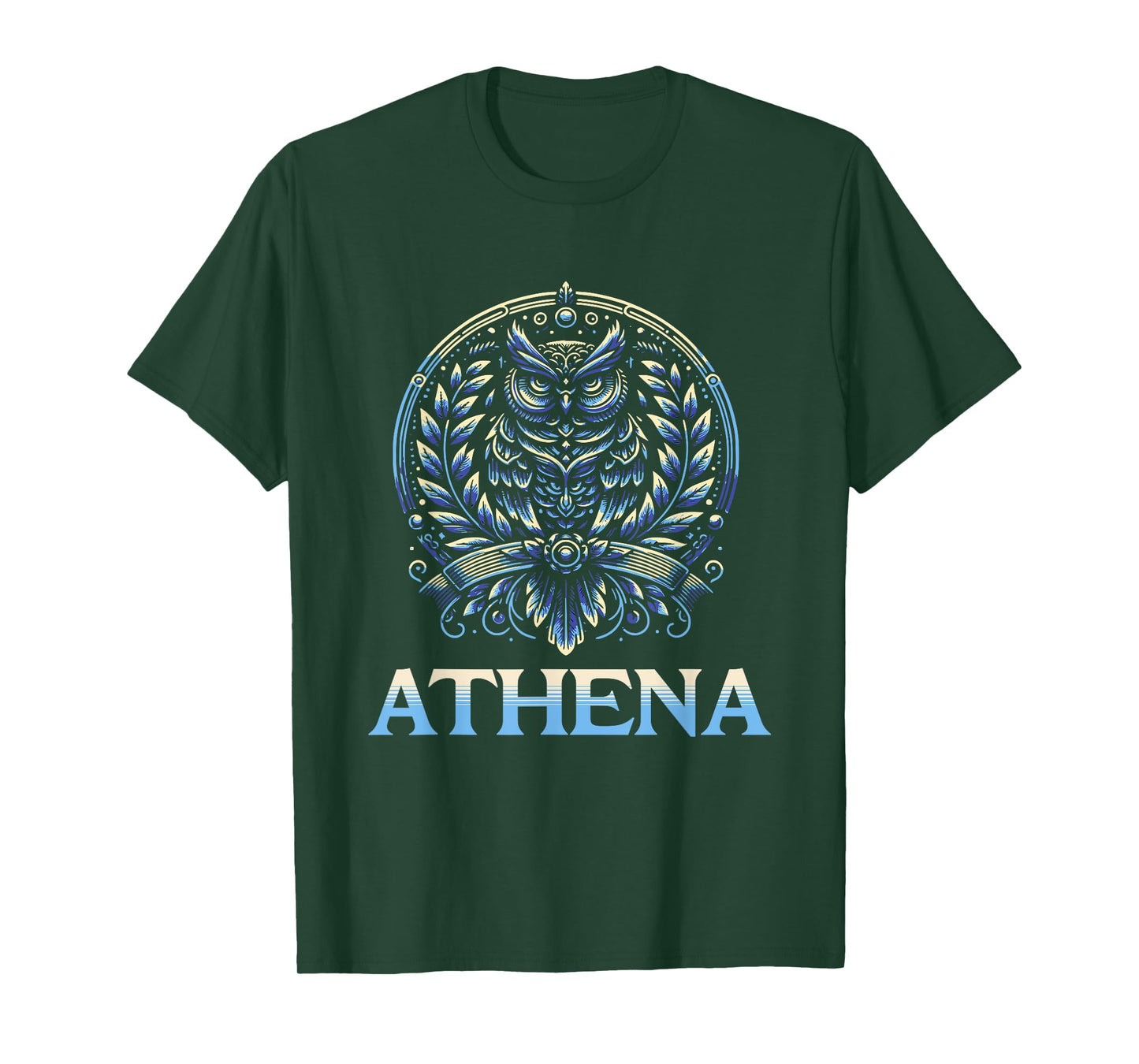 Athena Greek Goddess Ancient Greek Mythology T-Shirt