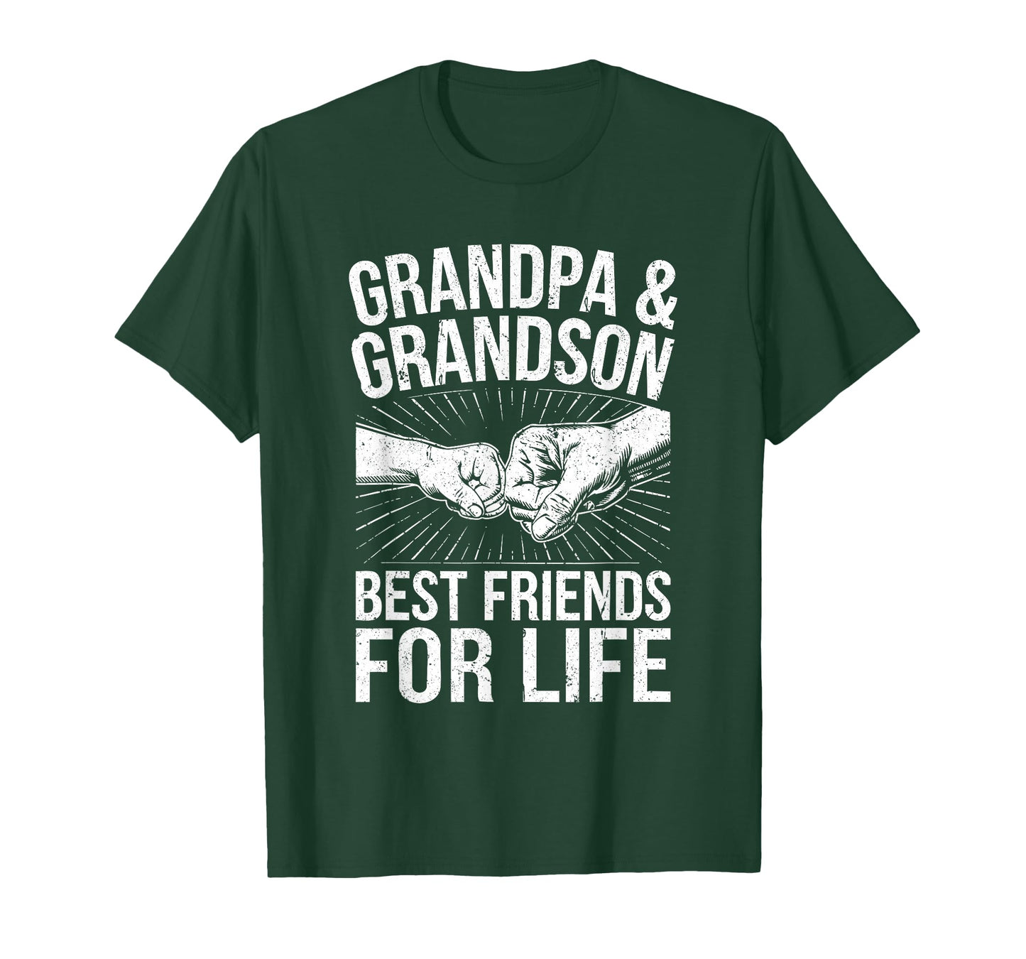 Grandpa And Grandson Best Friends For Life Shirt Matching T-Shirt