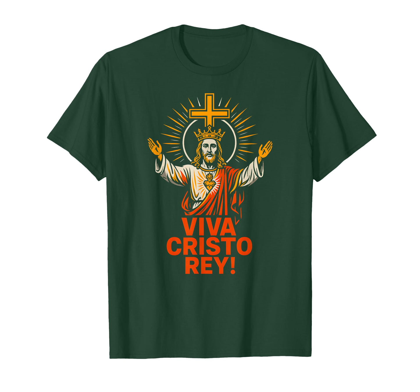 Catholic Pride Viva Cristo Rey Vintage Mens Get Well T-Shirt