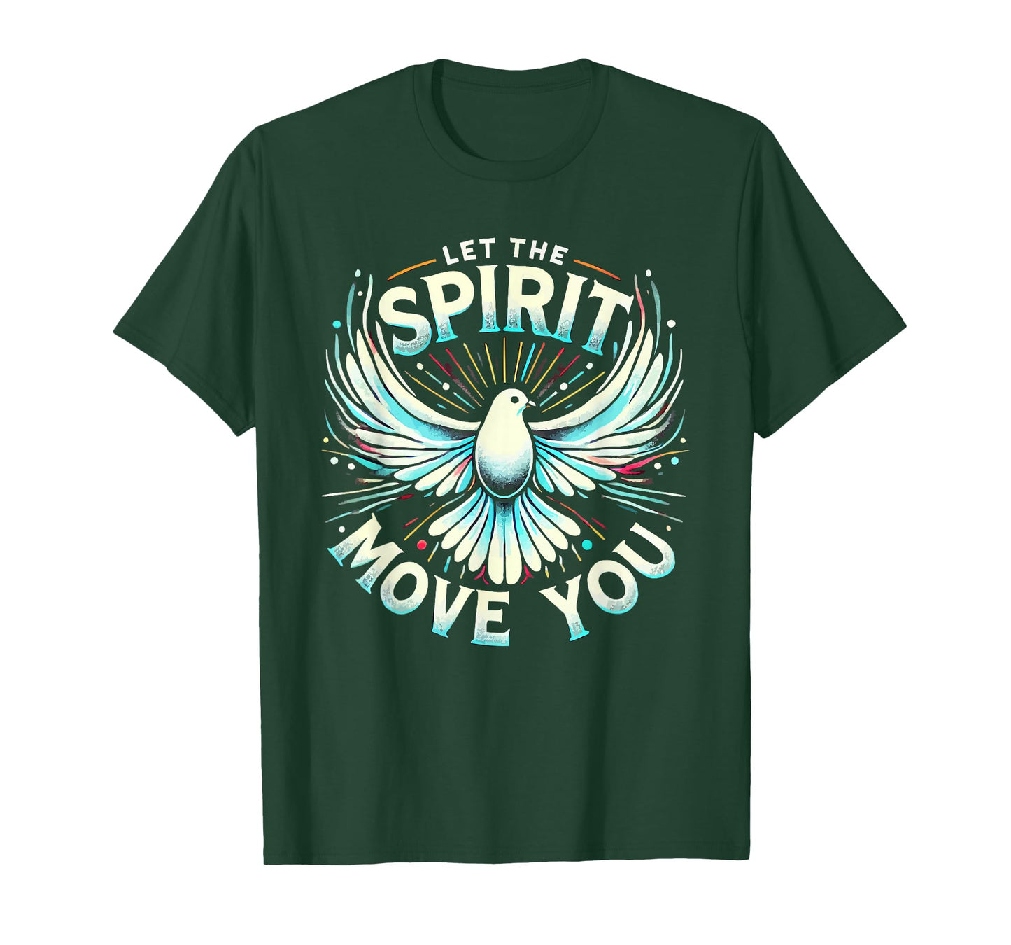 Holy Spirit I Love Jesus Christ Catholic Christian Faith T-Shirt