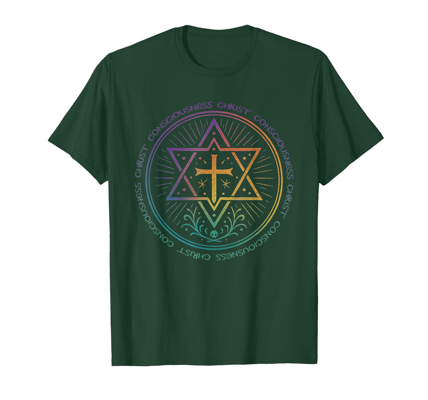 Christ Consciousness Sigil Esoteric Meditation Yoga Gnostic T-Shirt