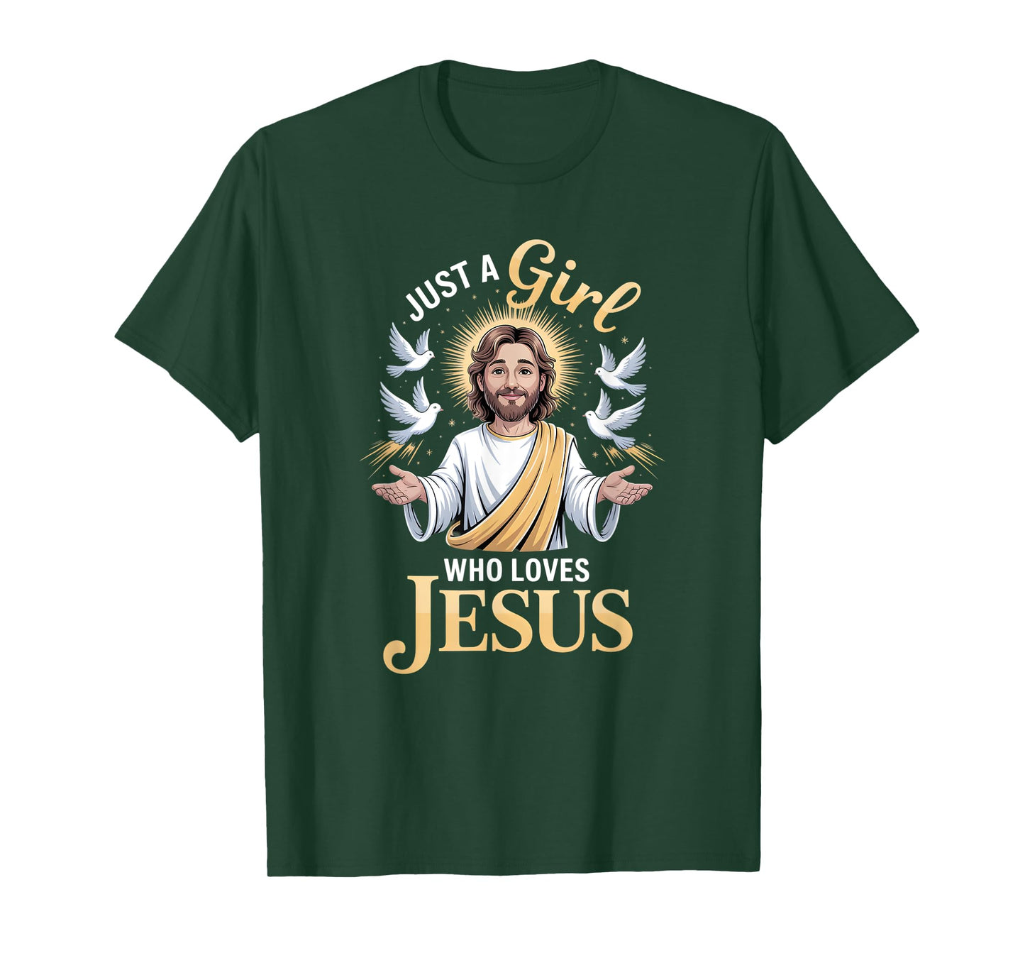 Girls Jesus T-Shirt
