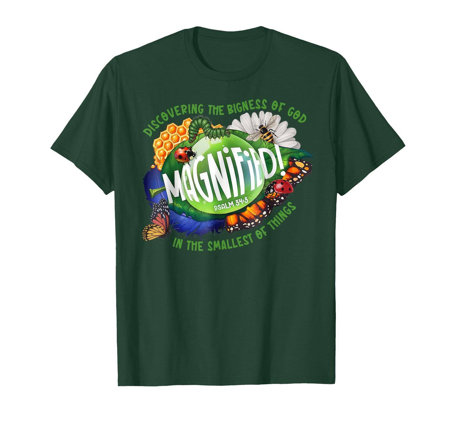 Magnified VBS 2025 Discovering the Bigness of God Christian T-Shirt