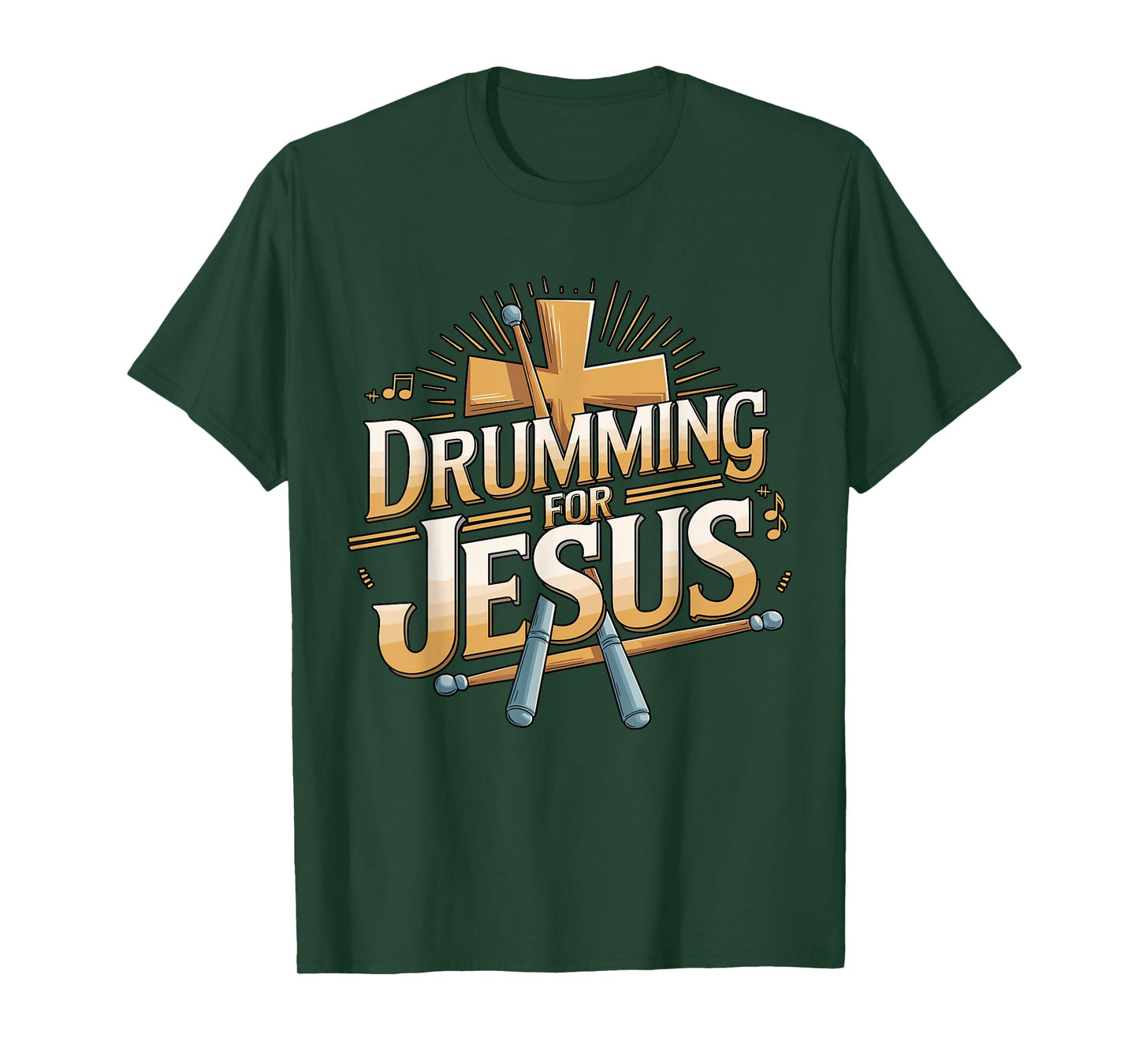 Drumming for Jesus Drummer T-Shirt