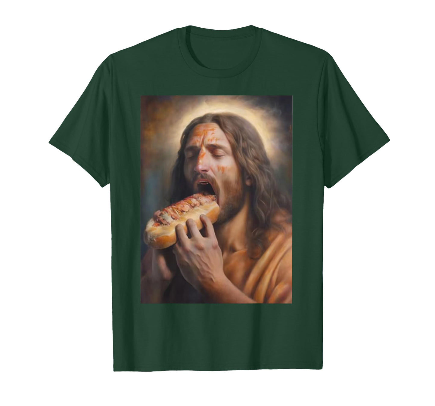 Jesus loves hot dogs T-Shirt