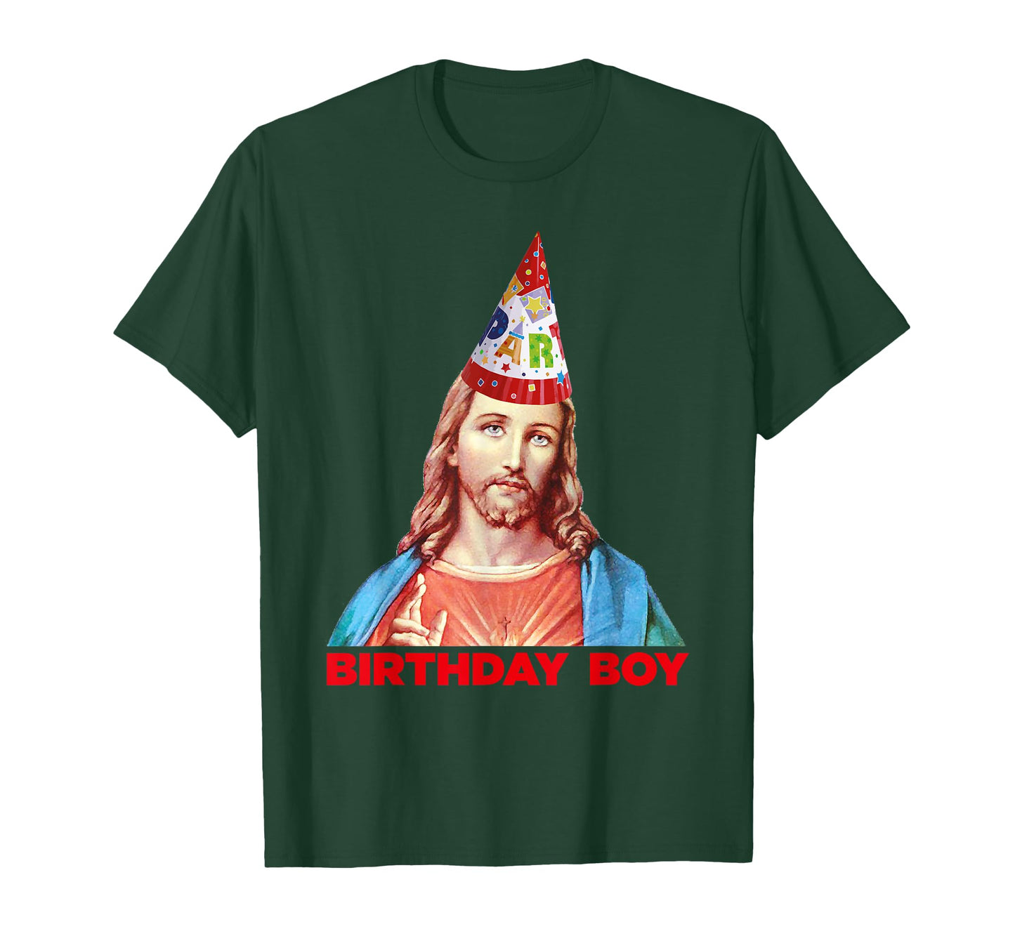 Popfunk Unisex-Family Funny Christmas Jesus Birthday Boy T-Shirt