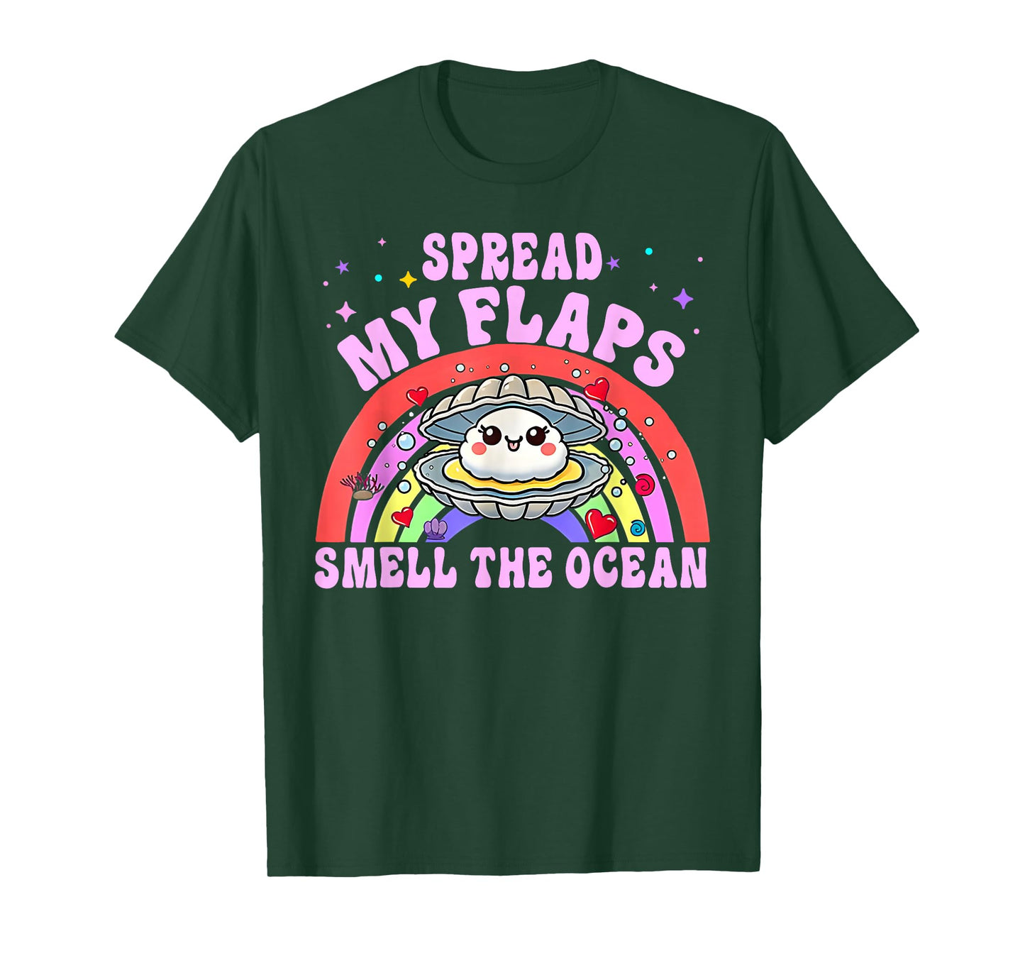 Spread My Flaps And Smell The Ocean Funny Meme Adult Humor T-Shirt