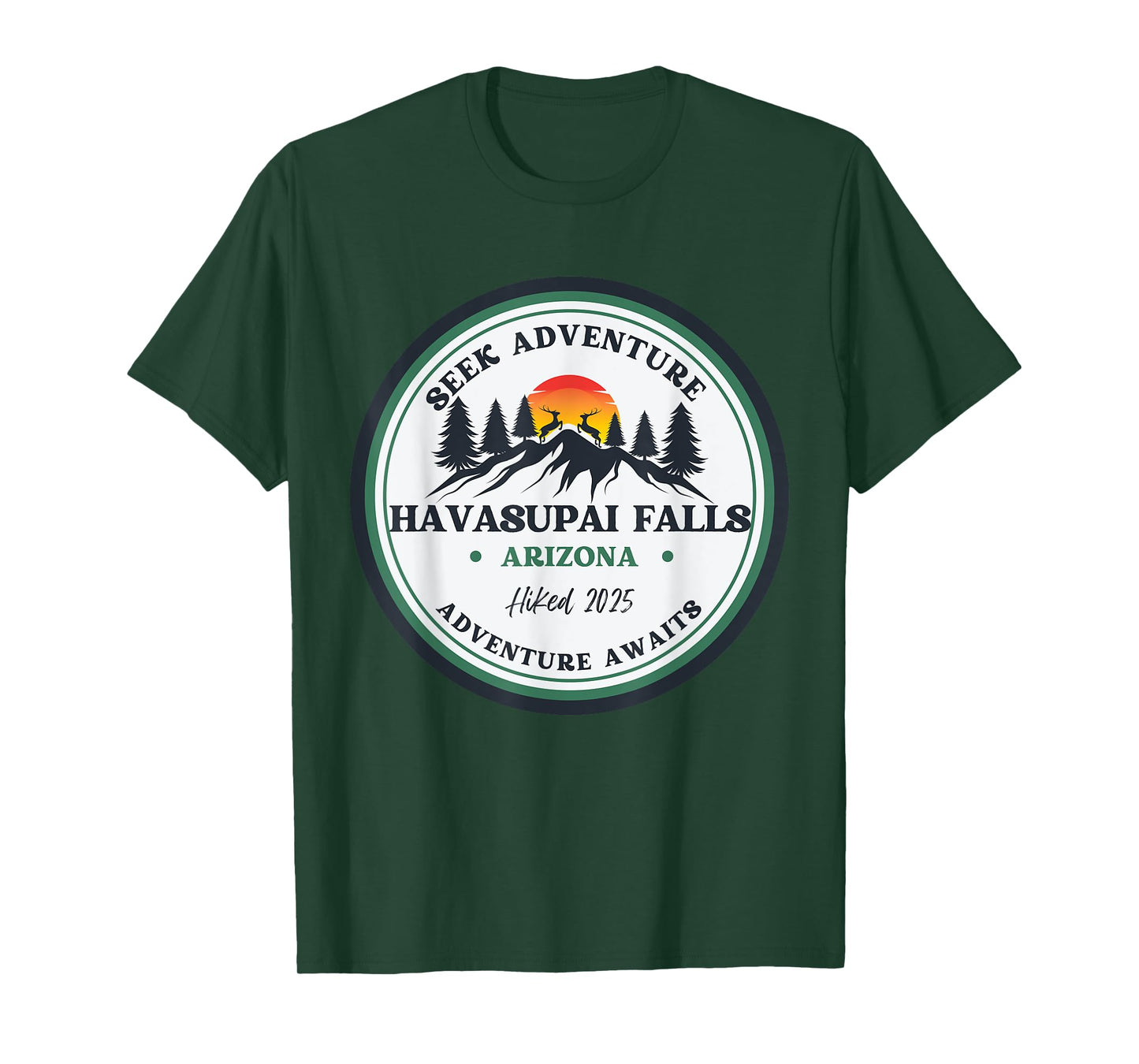 Grand Canyon Havasu Falls Arizona hiking camping - Havasupai T-Shirt