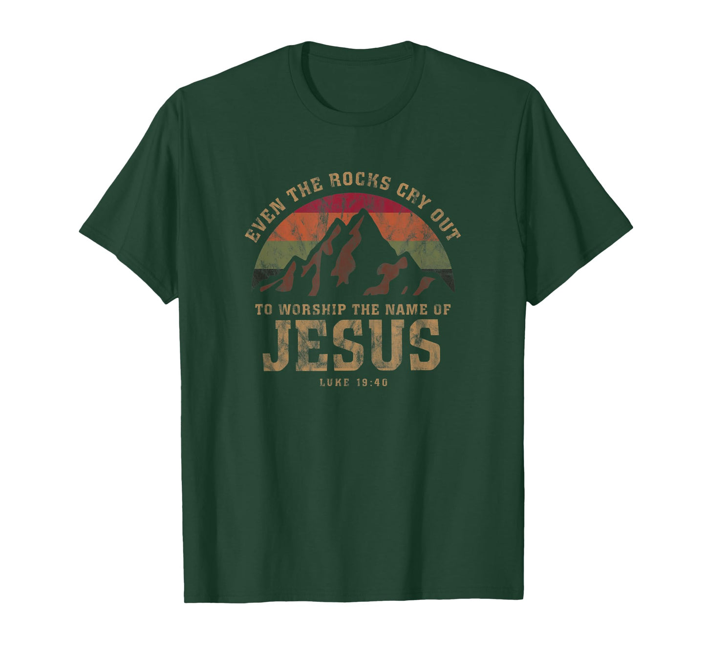 Outdoors Camping Bible Verse T-Shirt