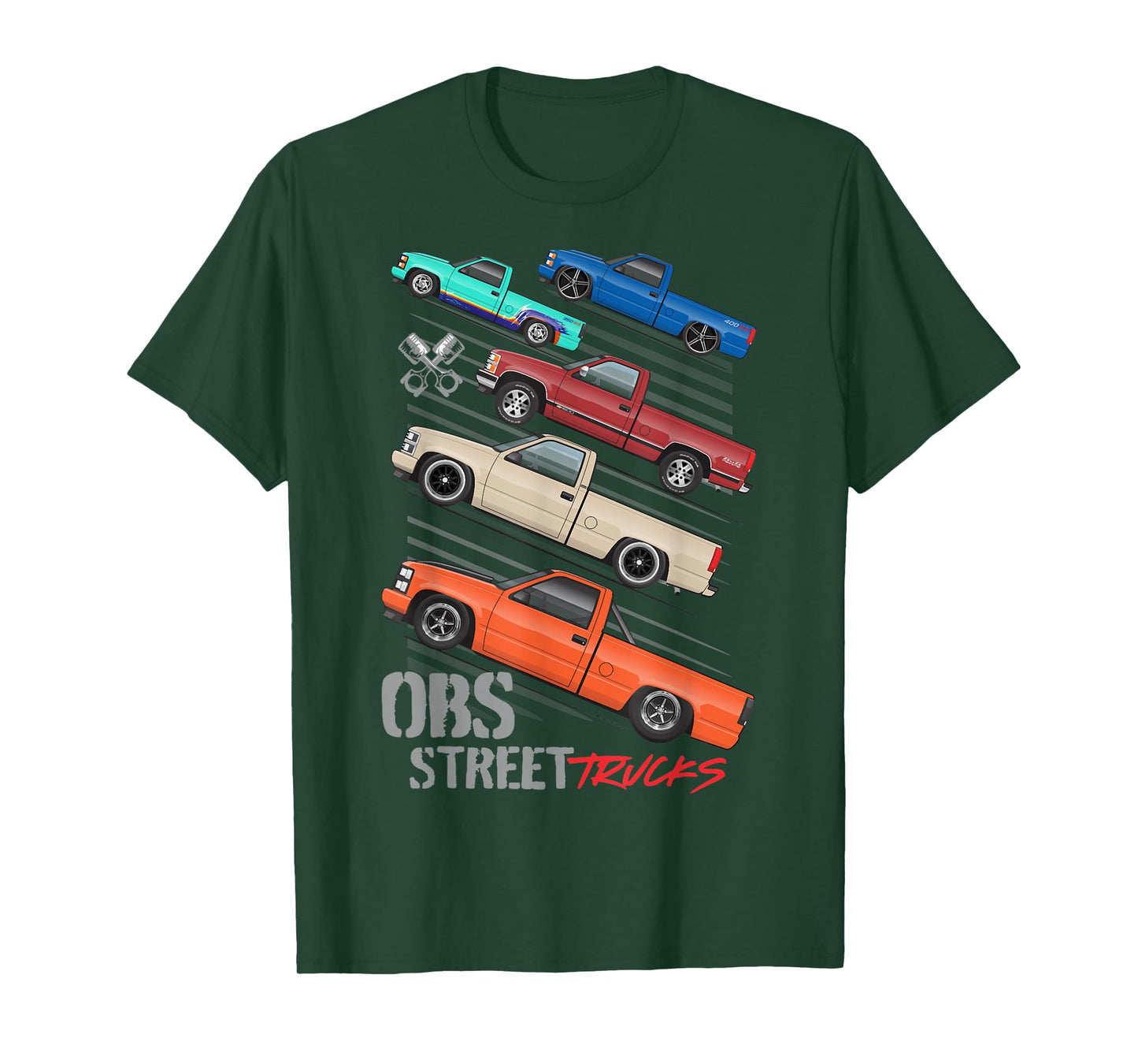 OBS truck 7.3 powerstroke chevys dually T-Shirt