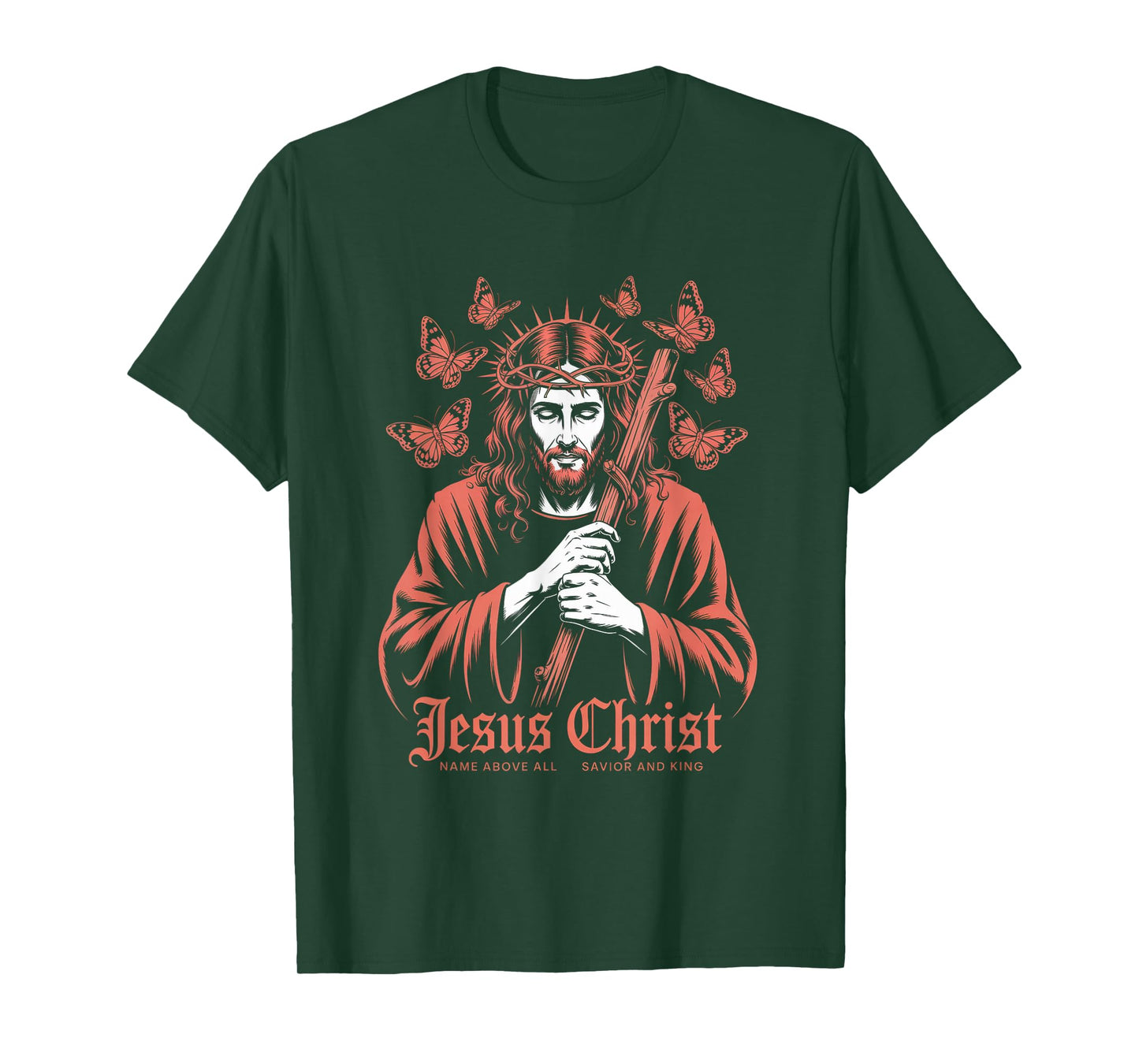 Jesus Christ Name Above All Christian Streetwear T-Shirt