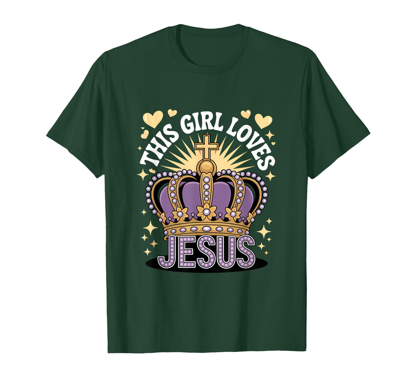 This Girl Loves Jesus Christian Girl Jesus T-Shirt