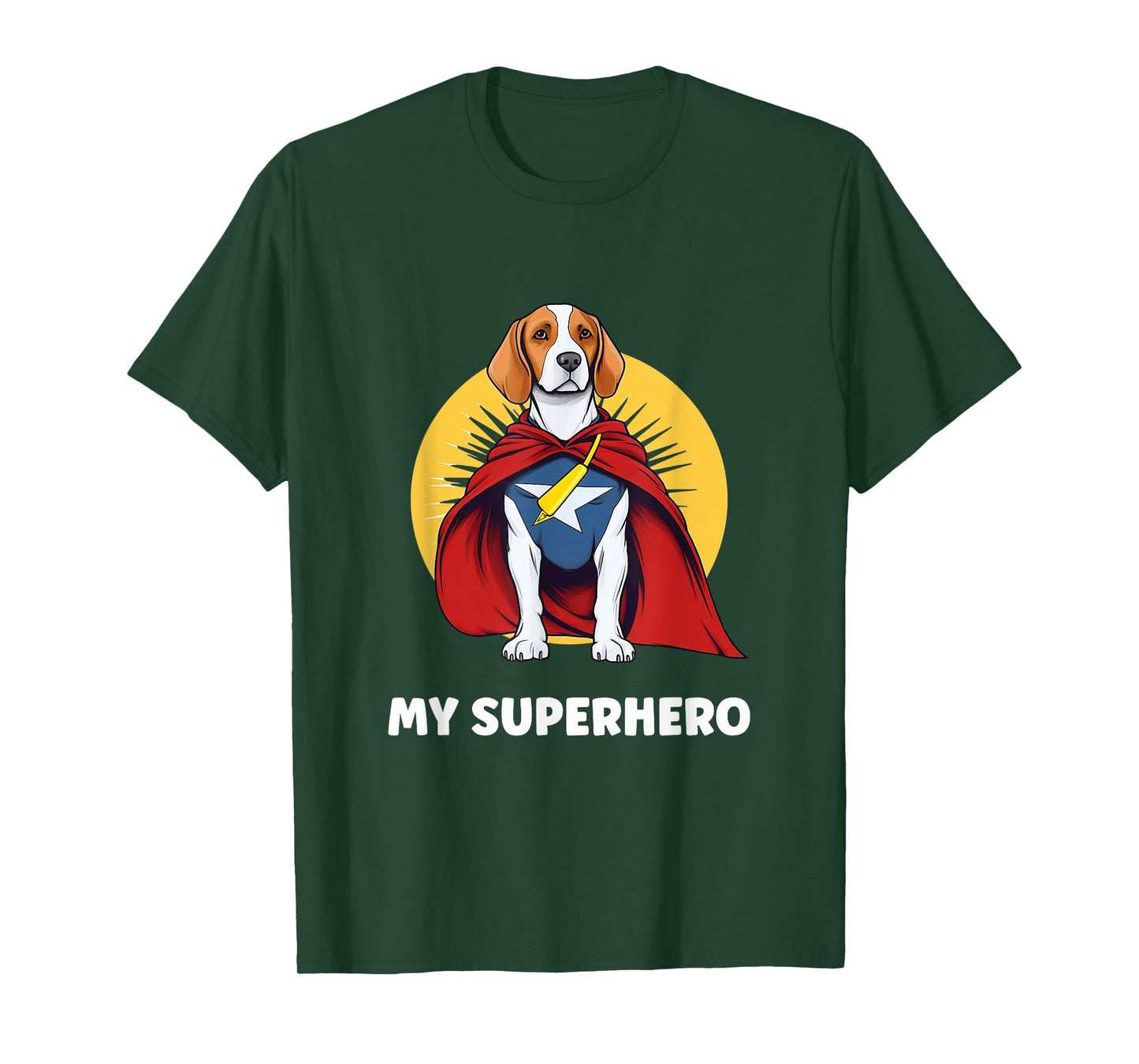 Beagle My Superhero T-Shirt