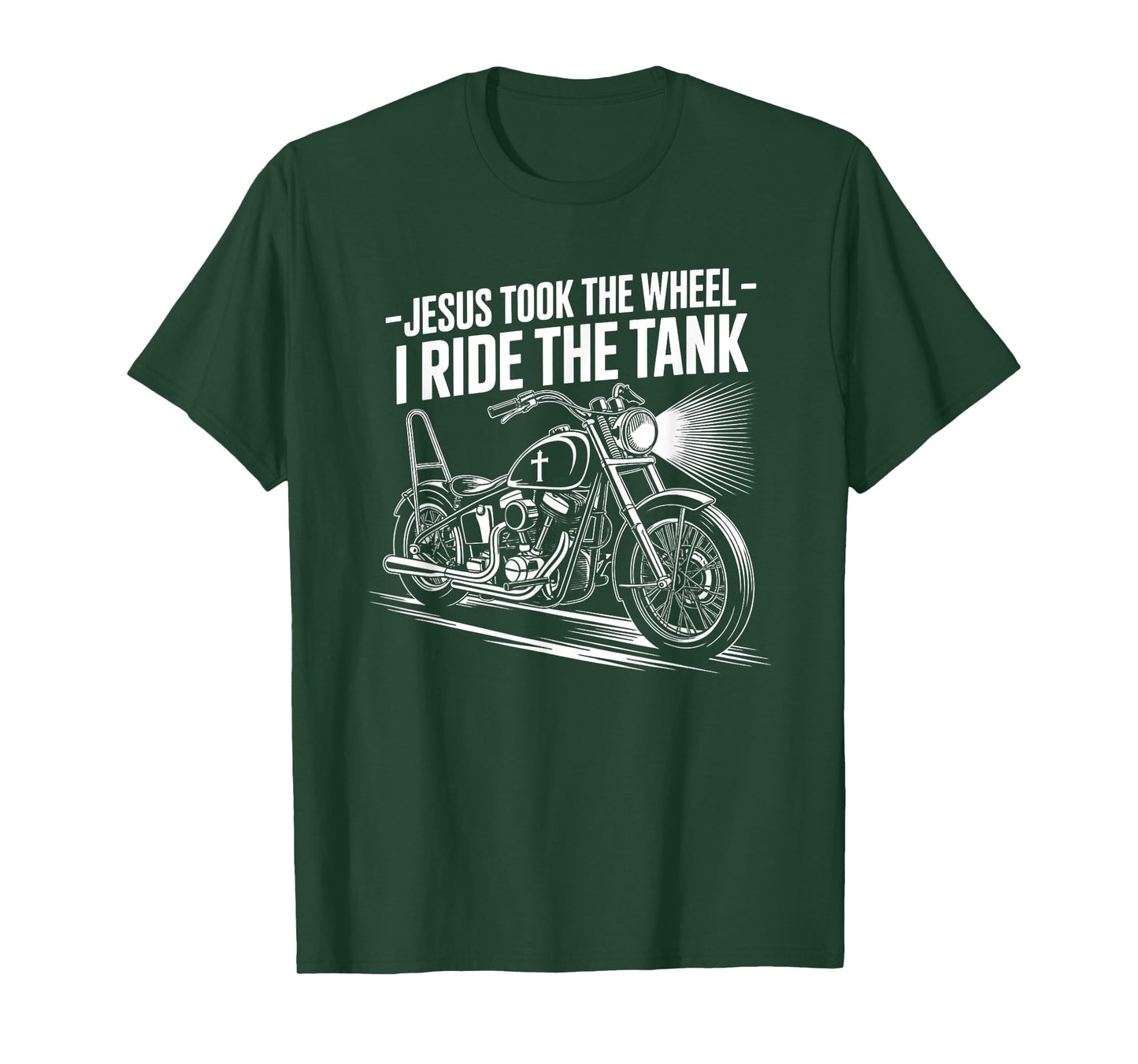 Jesus Took The Wheel I Ride The Tank T-Shirt
