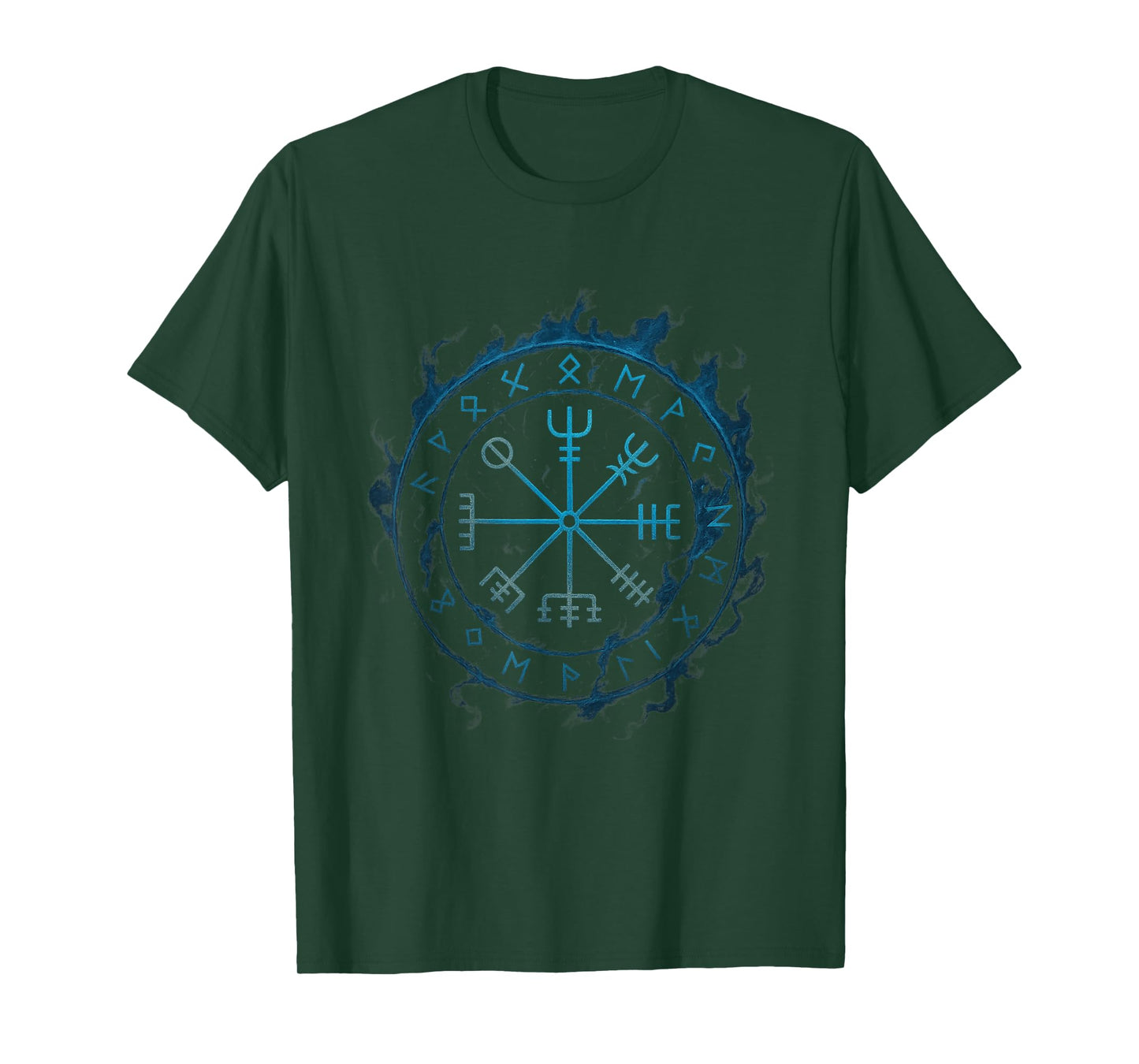 Viking Vegvisir Viking Celtic Germanic Valhalla Compass T-Shirt