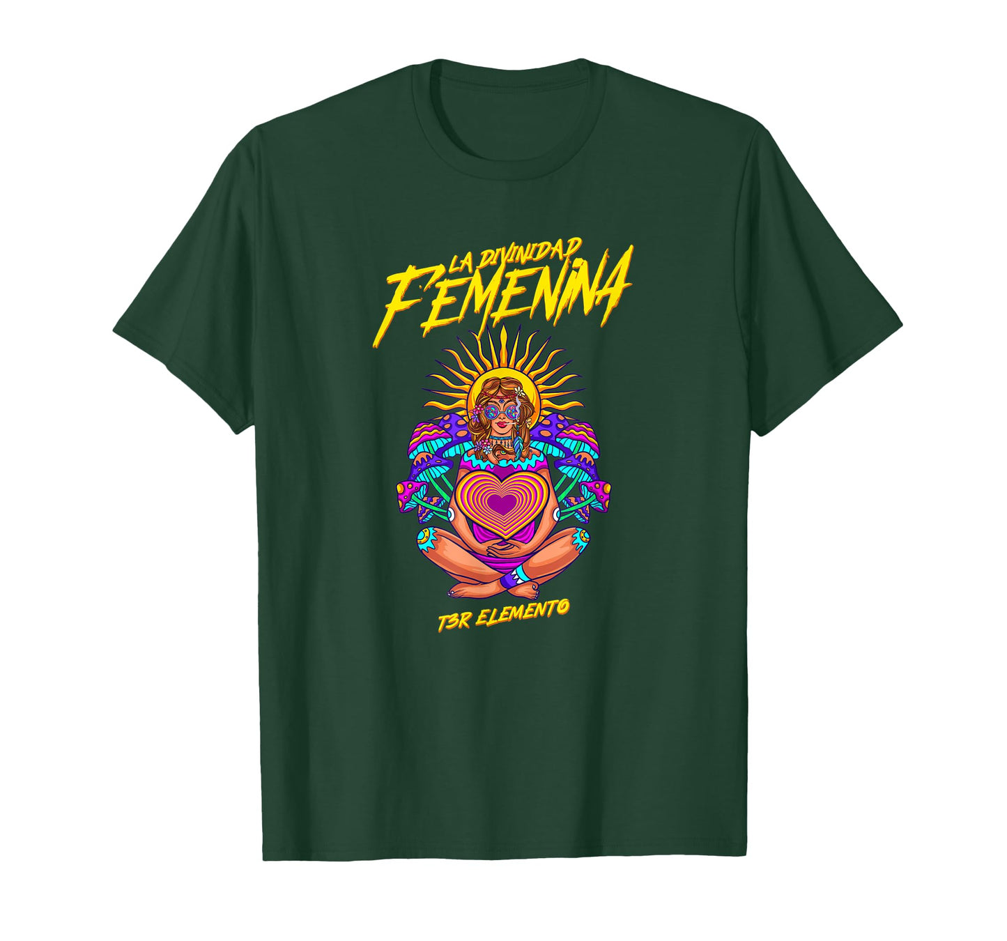 T3R La Divinidad Femenina T-Shirt