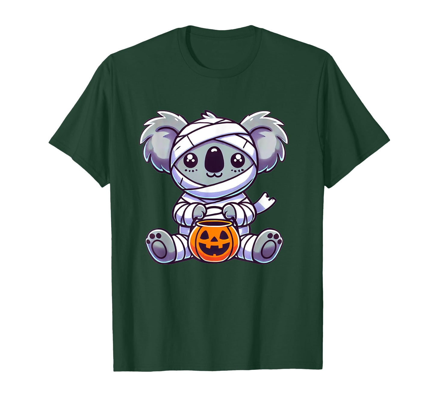 Koala Halloween Mummy Kids Women Men Koala T-Shirt