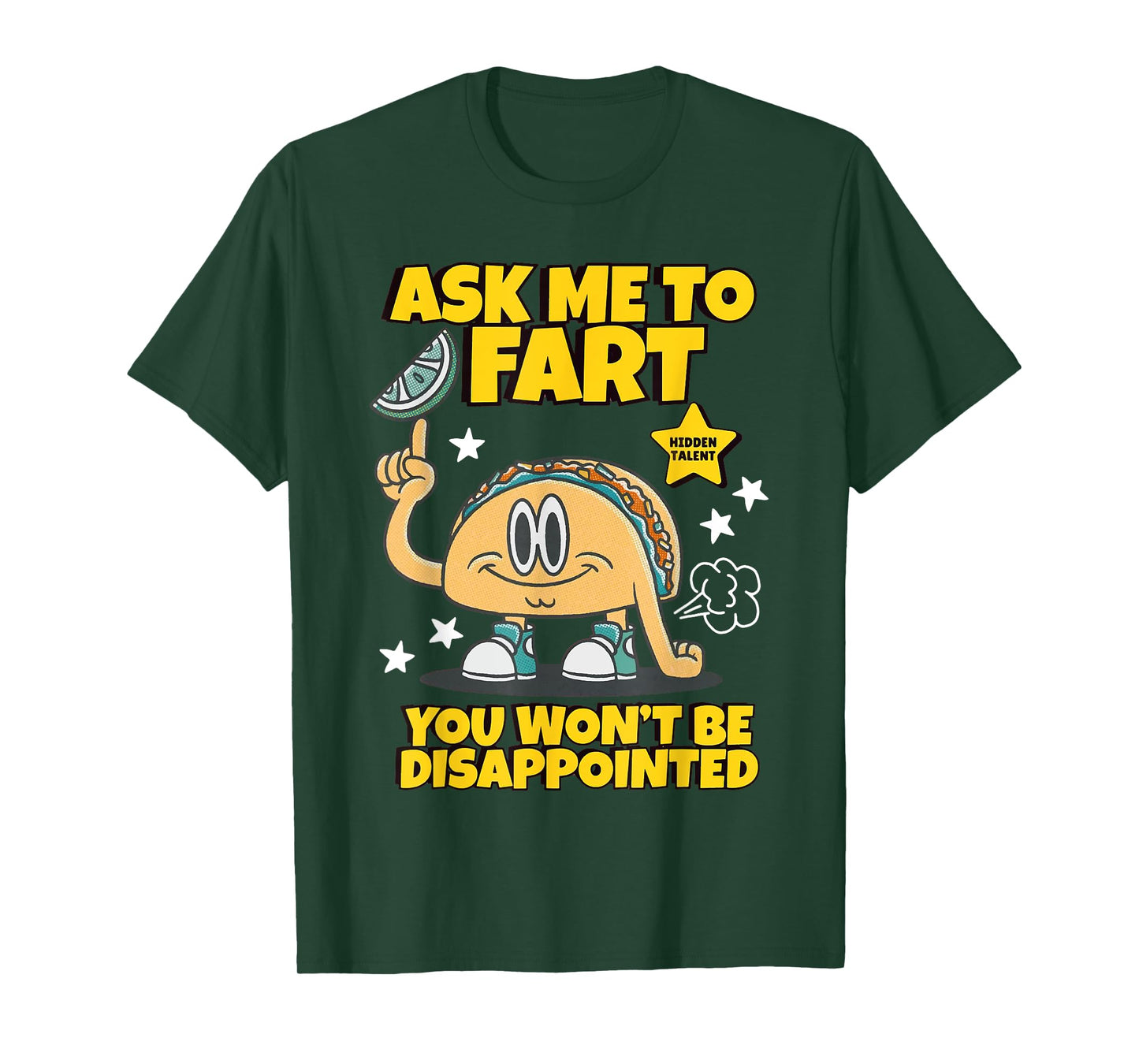 Fart Joke Dumb Exchange Contest Funny Saying Adult Humor T-Shirt