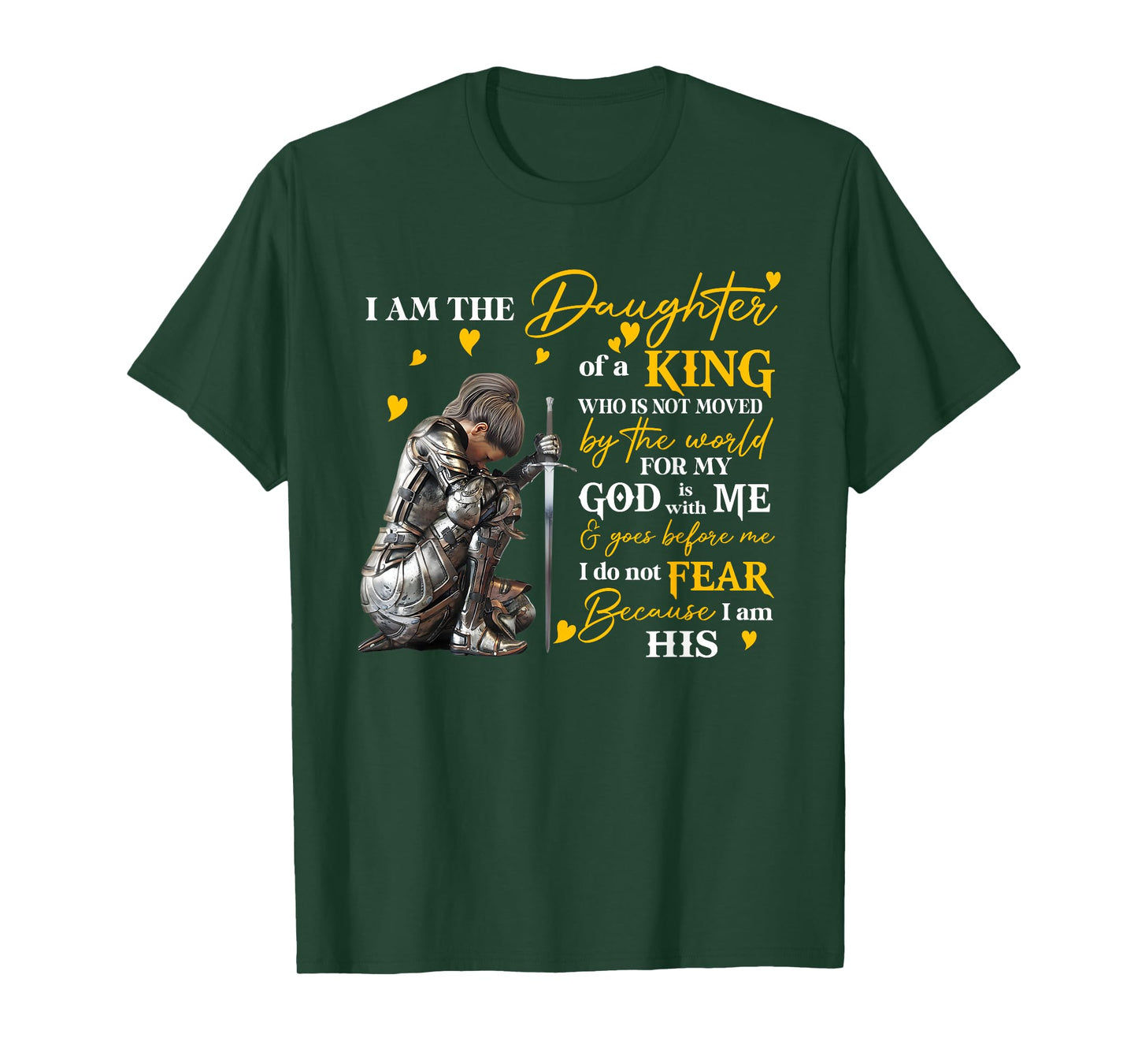 I Am The Daughter Of The King Who Is Not Moved By The World T-Shirt