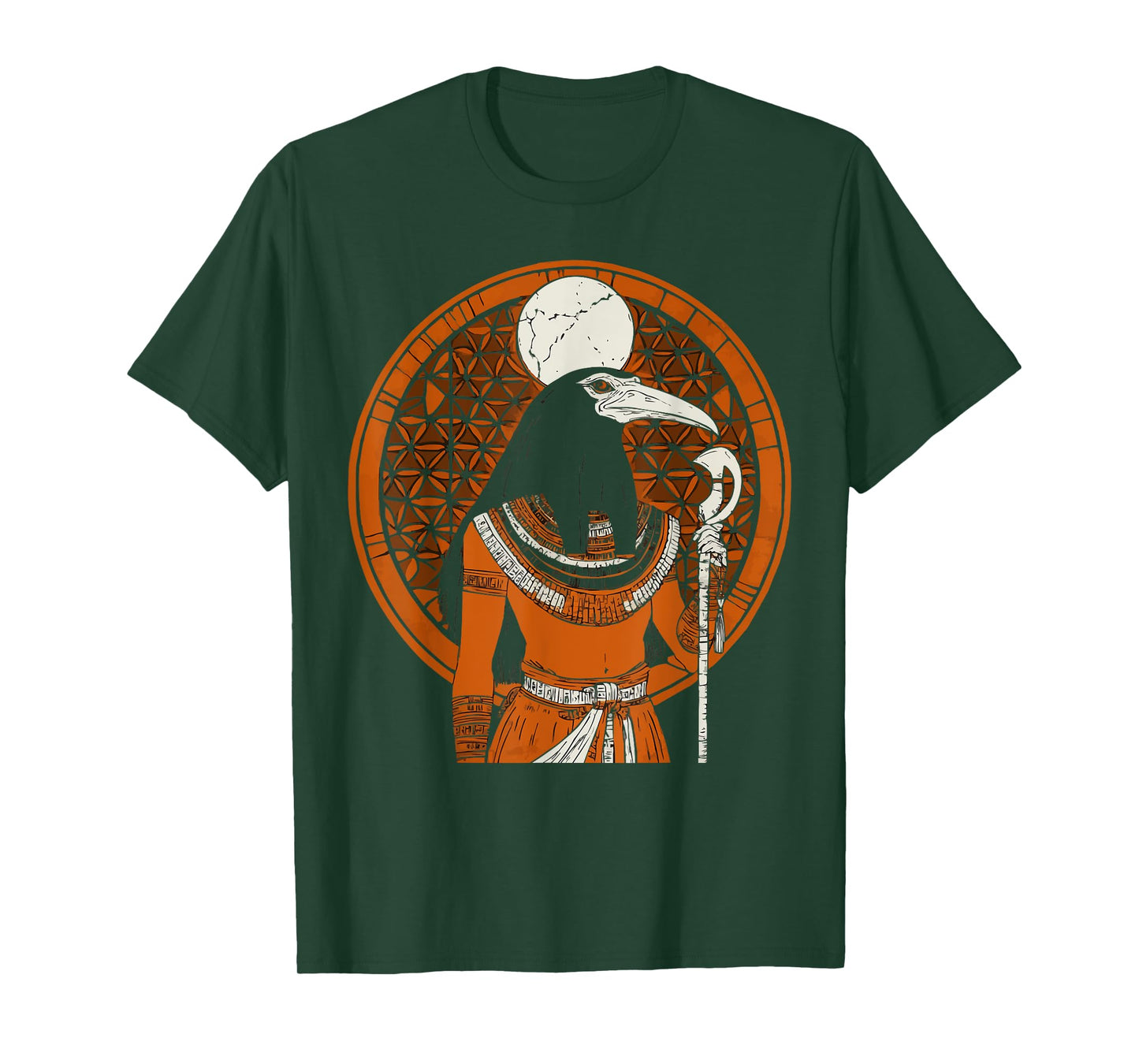 Thoth Egyptian God Egyptian Mythology Pyramid Ancient Egypt T-Shirt
