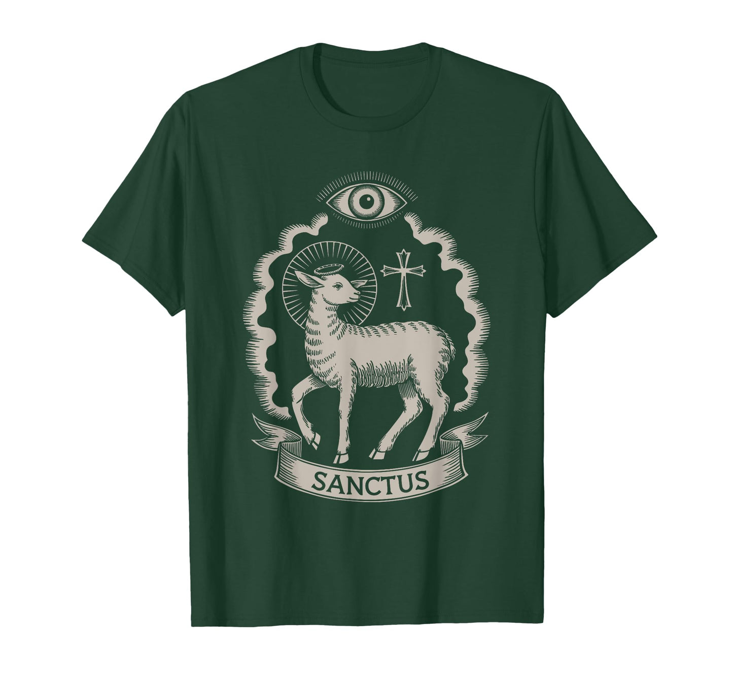 Agnus Dei Lamb of God Latin Seal Shirt T-Shirt