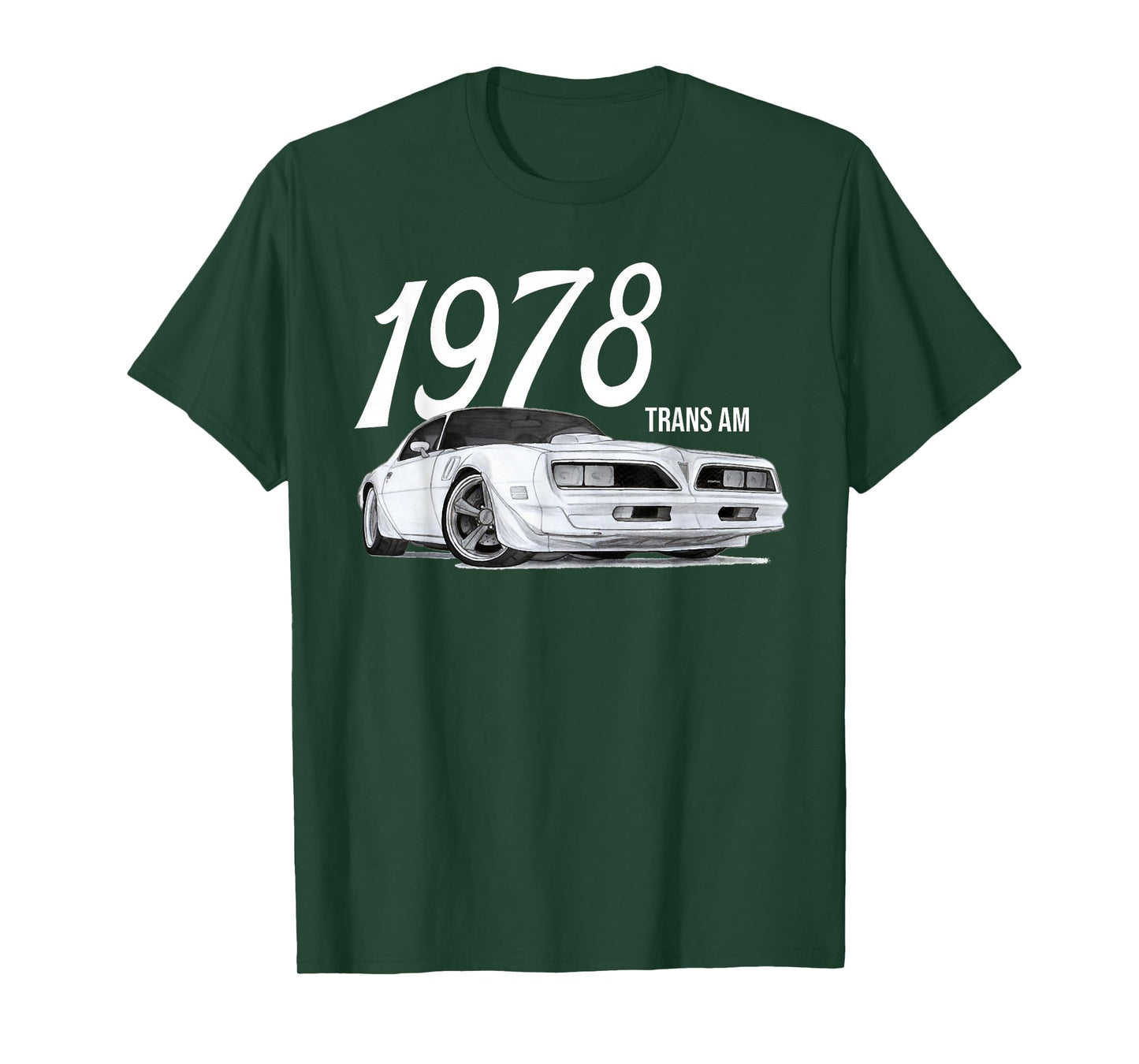 1978 78 trans am vintage black car MUSCLE CARS 70s CLASSIC T-Shirt