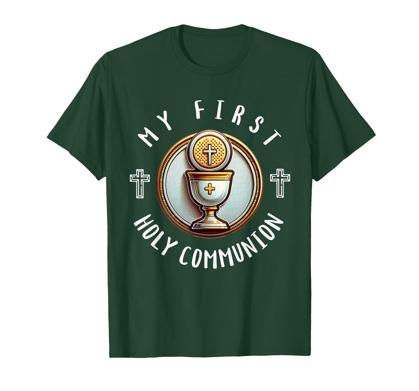 My First Holy Communion Eucharist Catholic Sacrament Kids T-Shirt